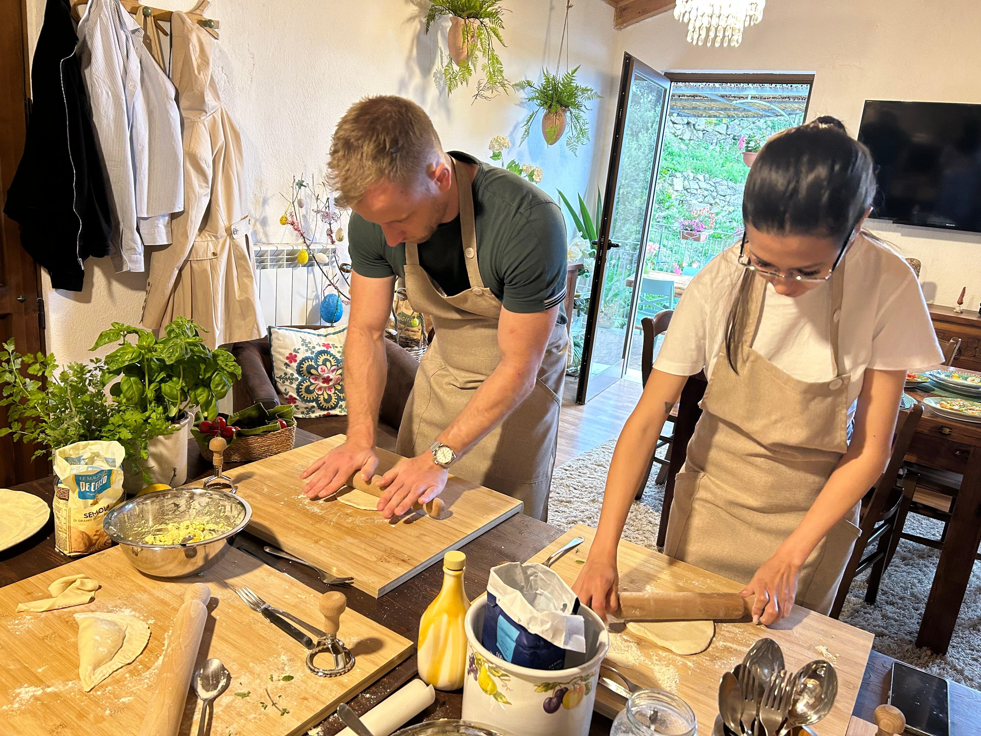 Sorrento: Marì Family Farm Cooking Class with Amalfi Coast Views