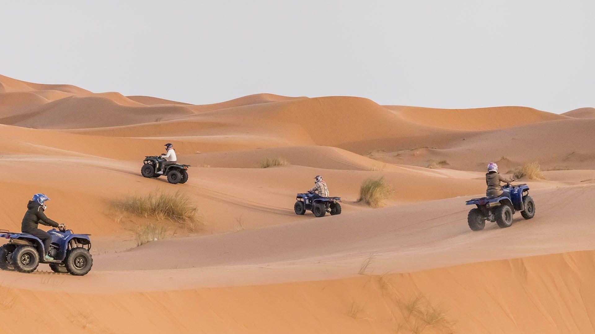 Agadir: Quad Biking and Sandboarding Desert Excursion