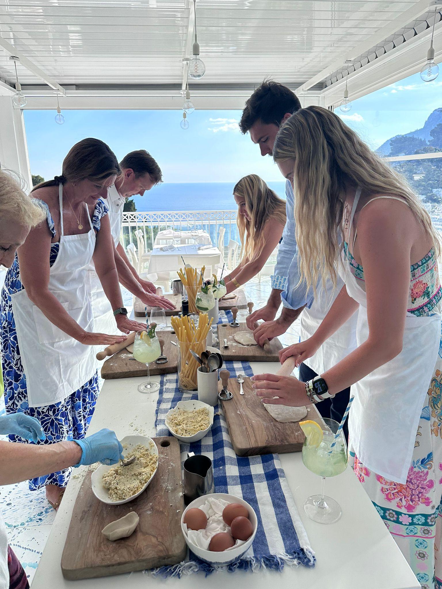 Capri Sea & Kitchen: Small-Group Boat Tour, Swim & Pasta Class