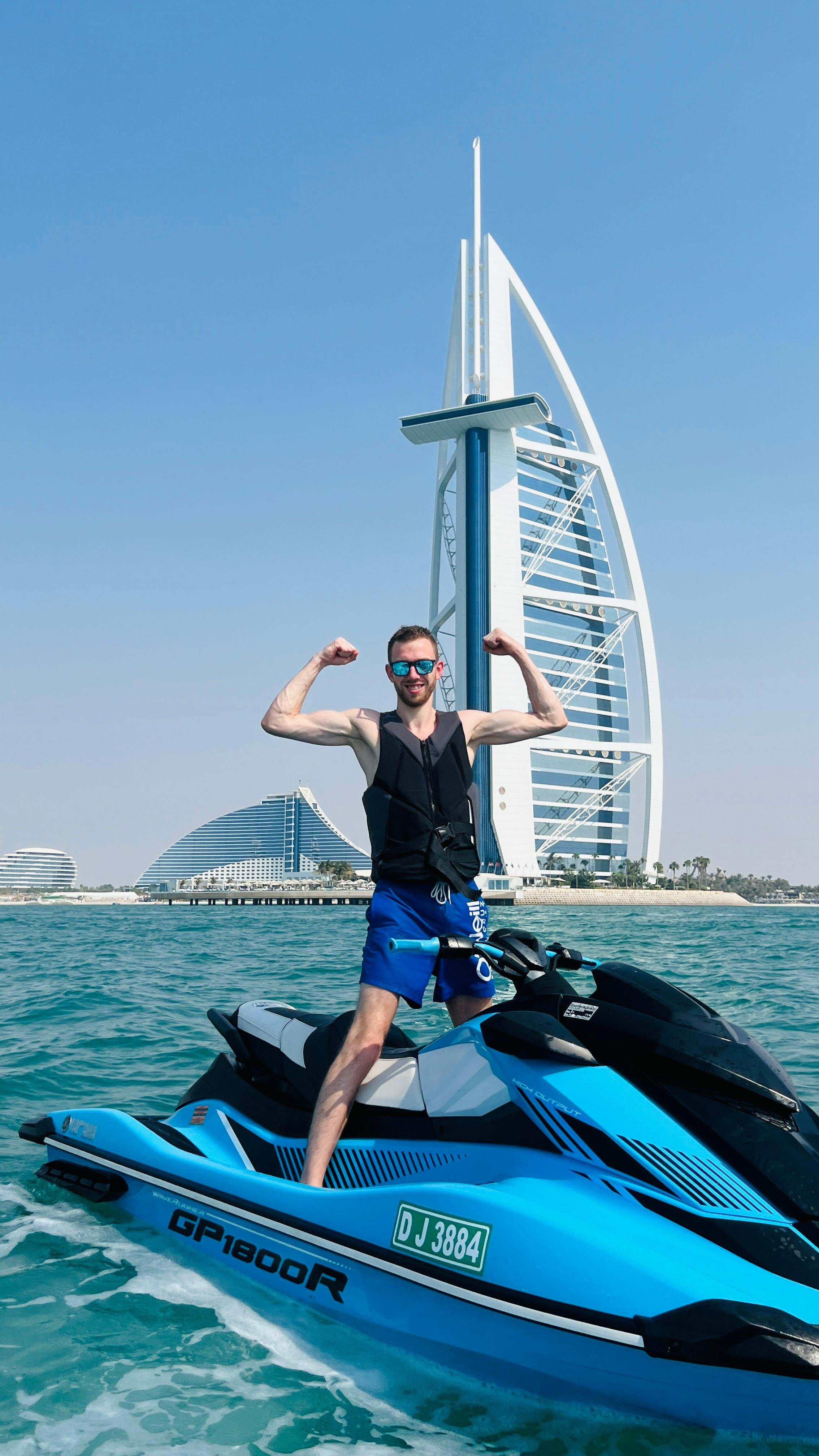 Palm Jumeirah Jet Ski Adventure – 1.5-Hour Guided Tour
