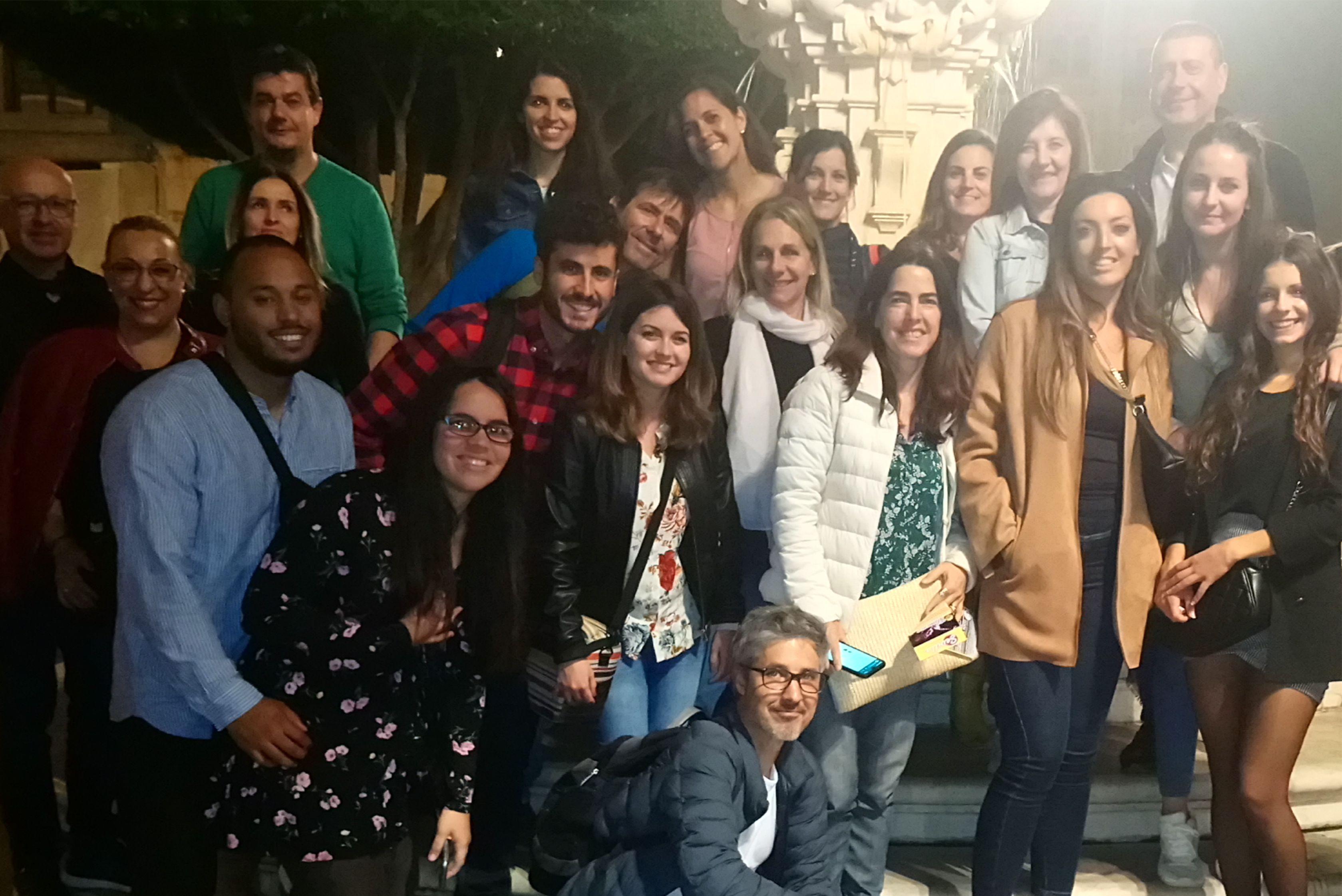 Seville Nocturnal Discovery: Historic Center & Riverside Walk