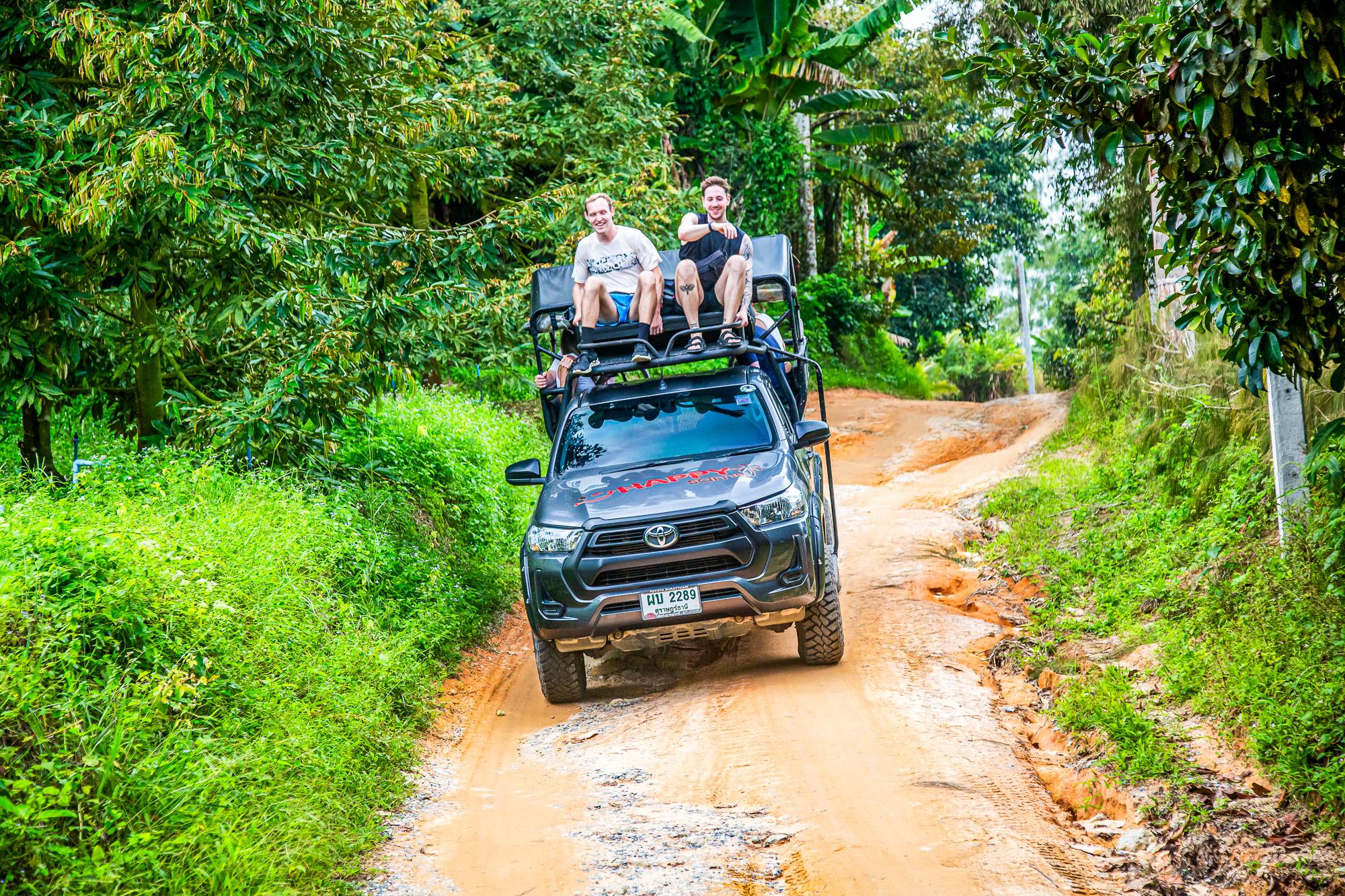 Koh Samui Jungle Adventure: Elephant Sanctuary & Waterfalls