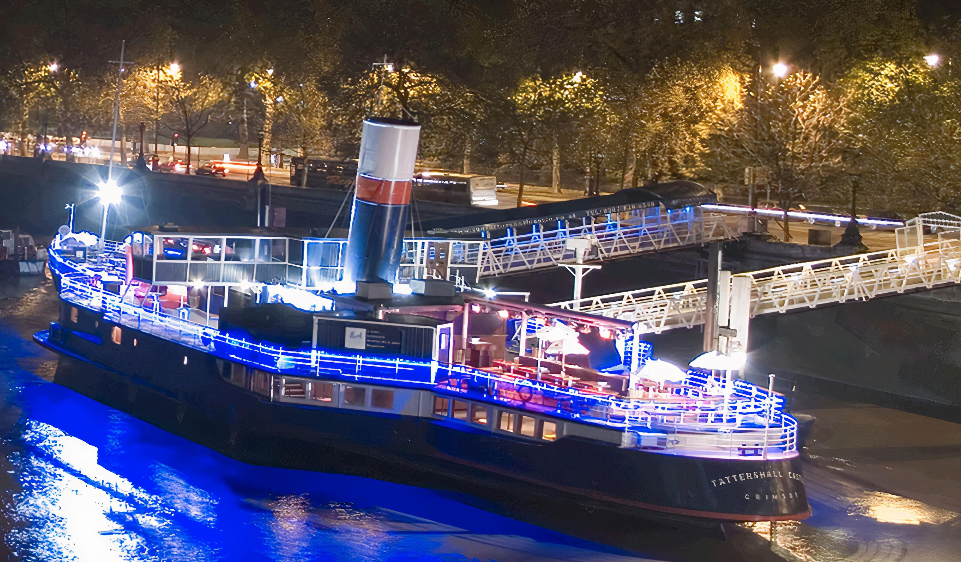 Floating Comedy Club on the Thames