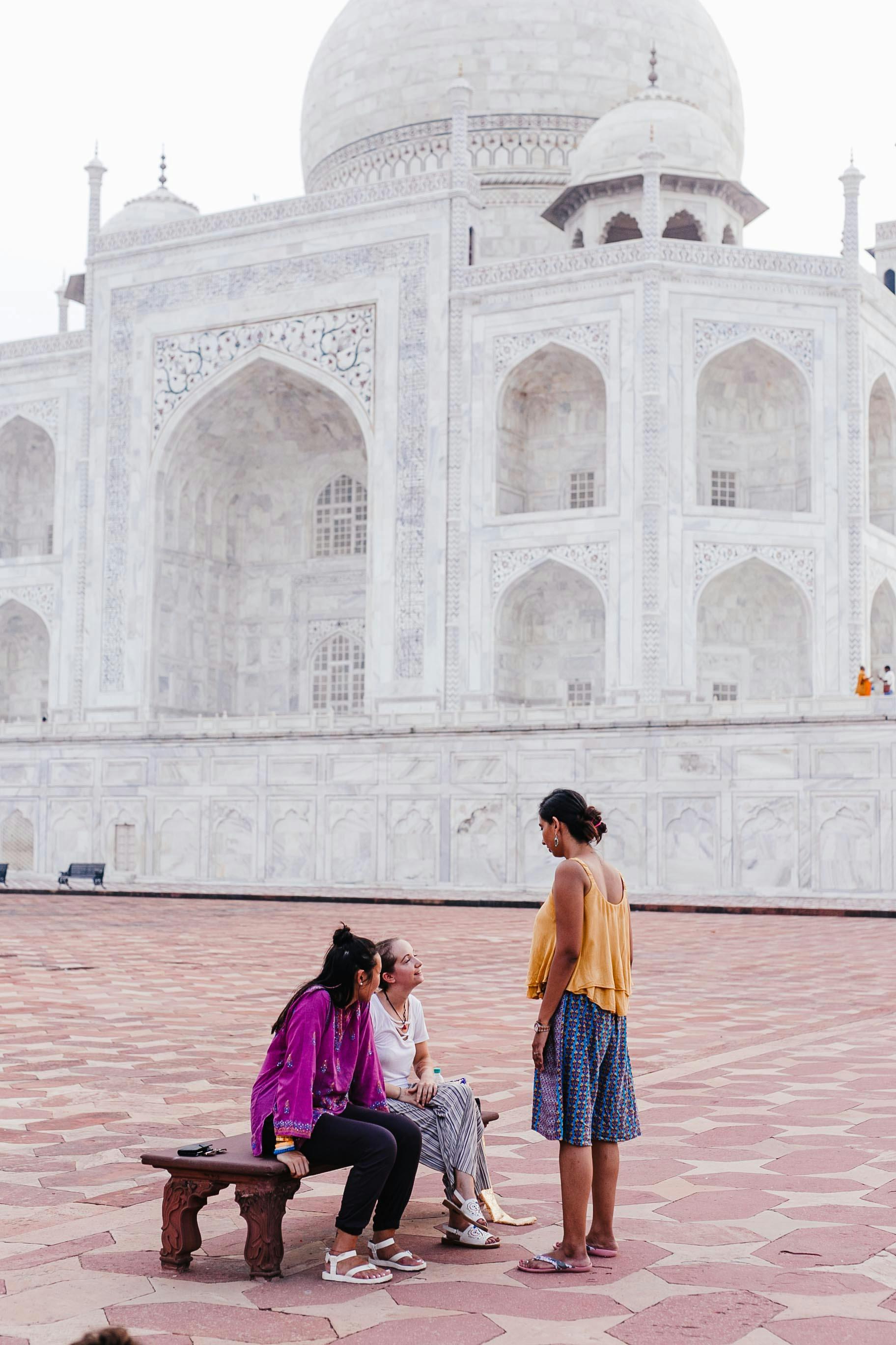 Taj Mahal Sunset Tour with Skip-the-Line Entry & Hotel Pickup
