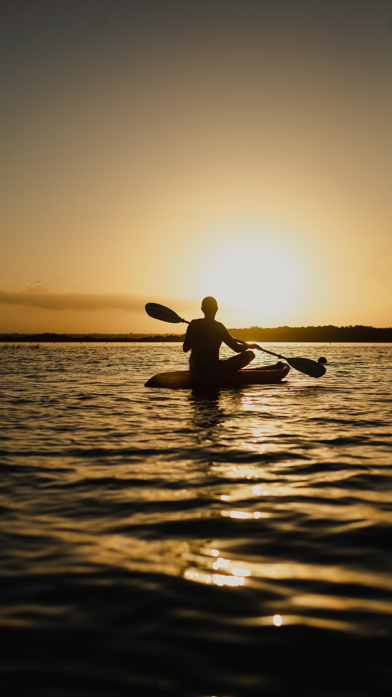 Bacalar Sunrise Kayak with Breakfast & GoPro Photos