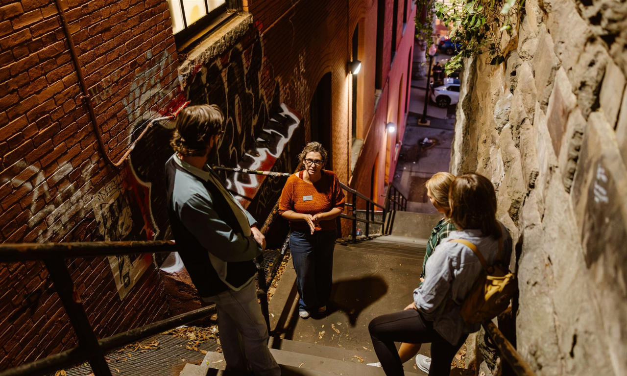 Georgetown Ghost Walk & Exorcist Steps Evening Tour