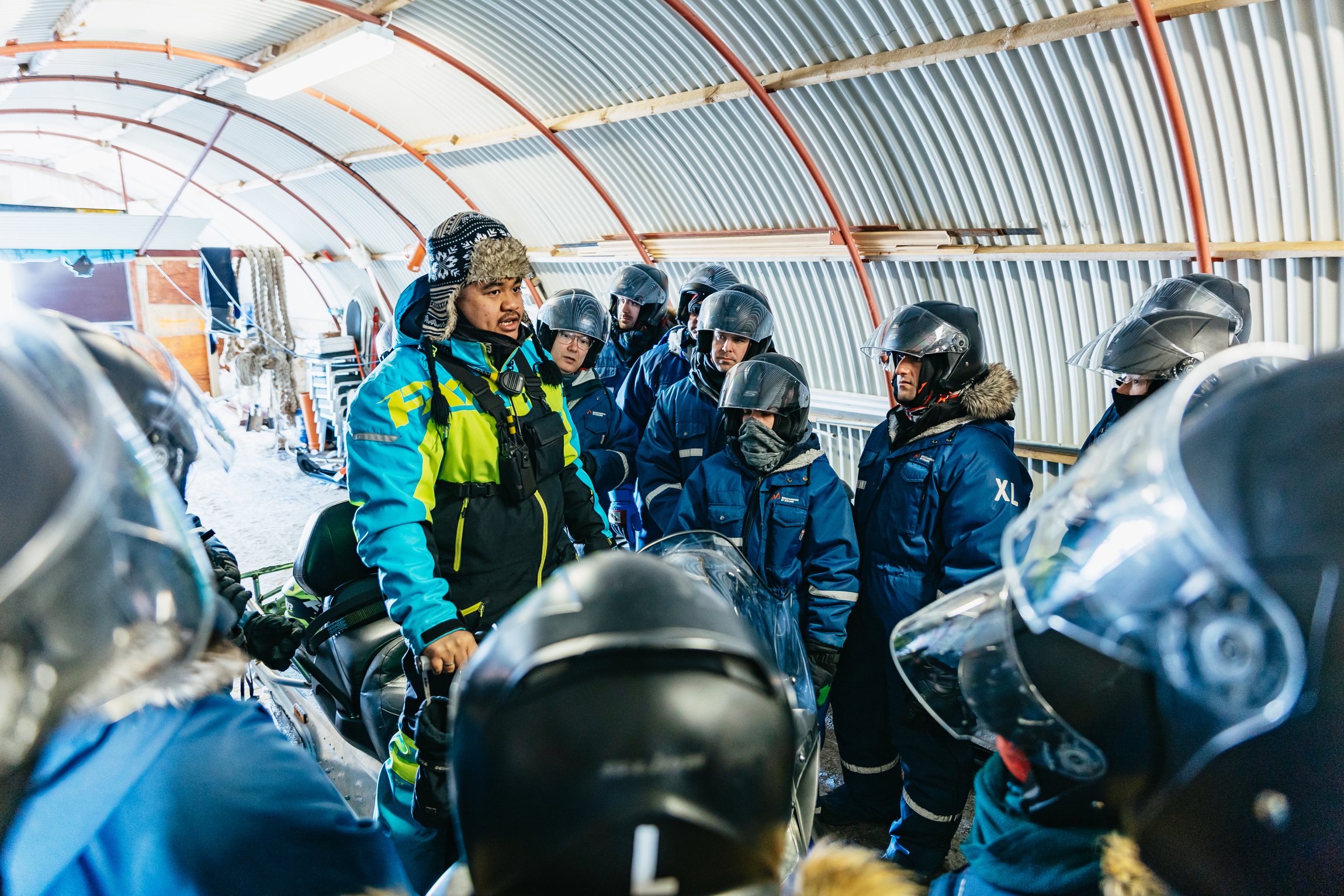 Golden Circle & Langjökull Glacier Snowmobile Adventure