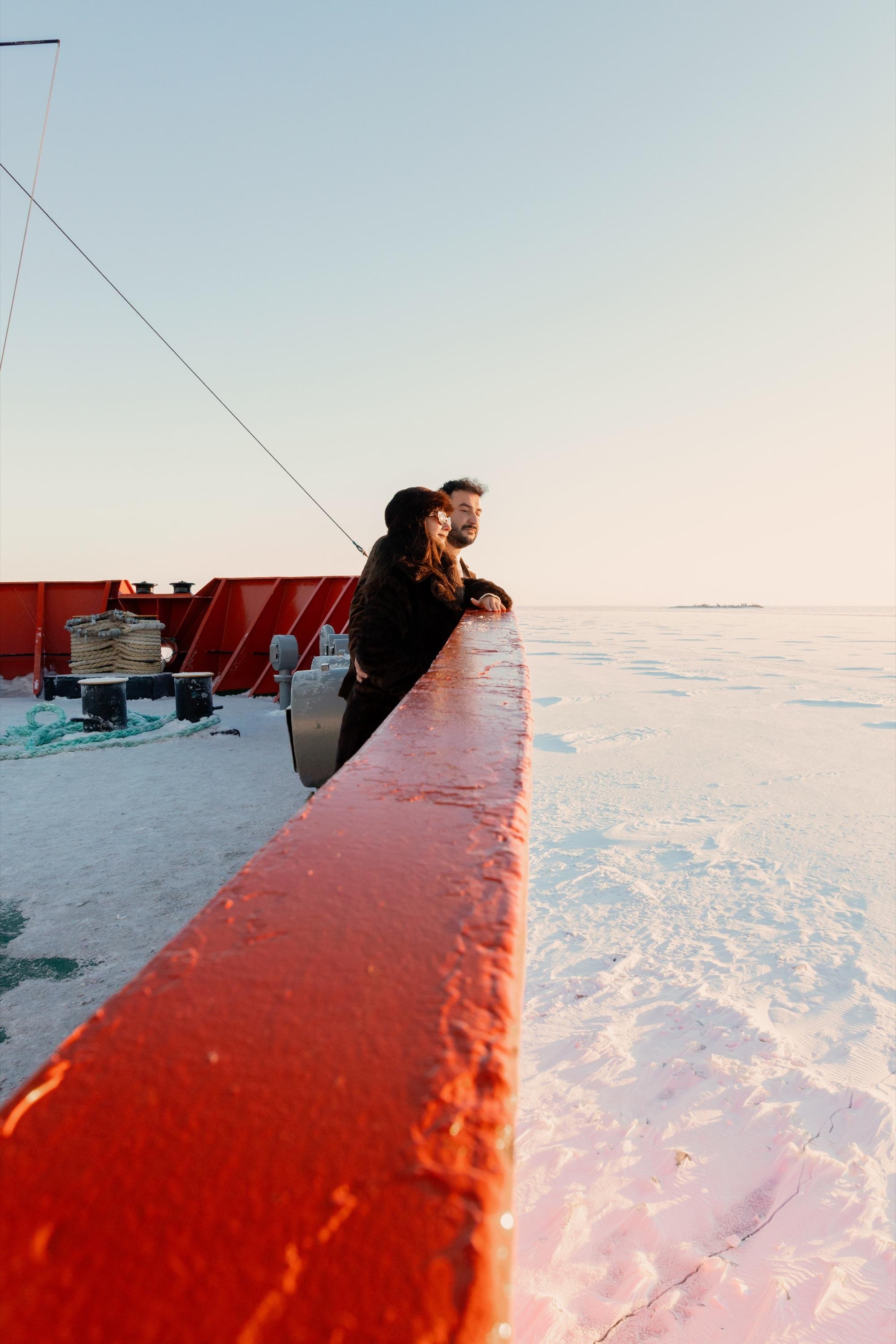 Arctic Icebreaker Cruise: Float & Walk on Frozen Sea