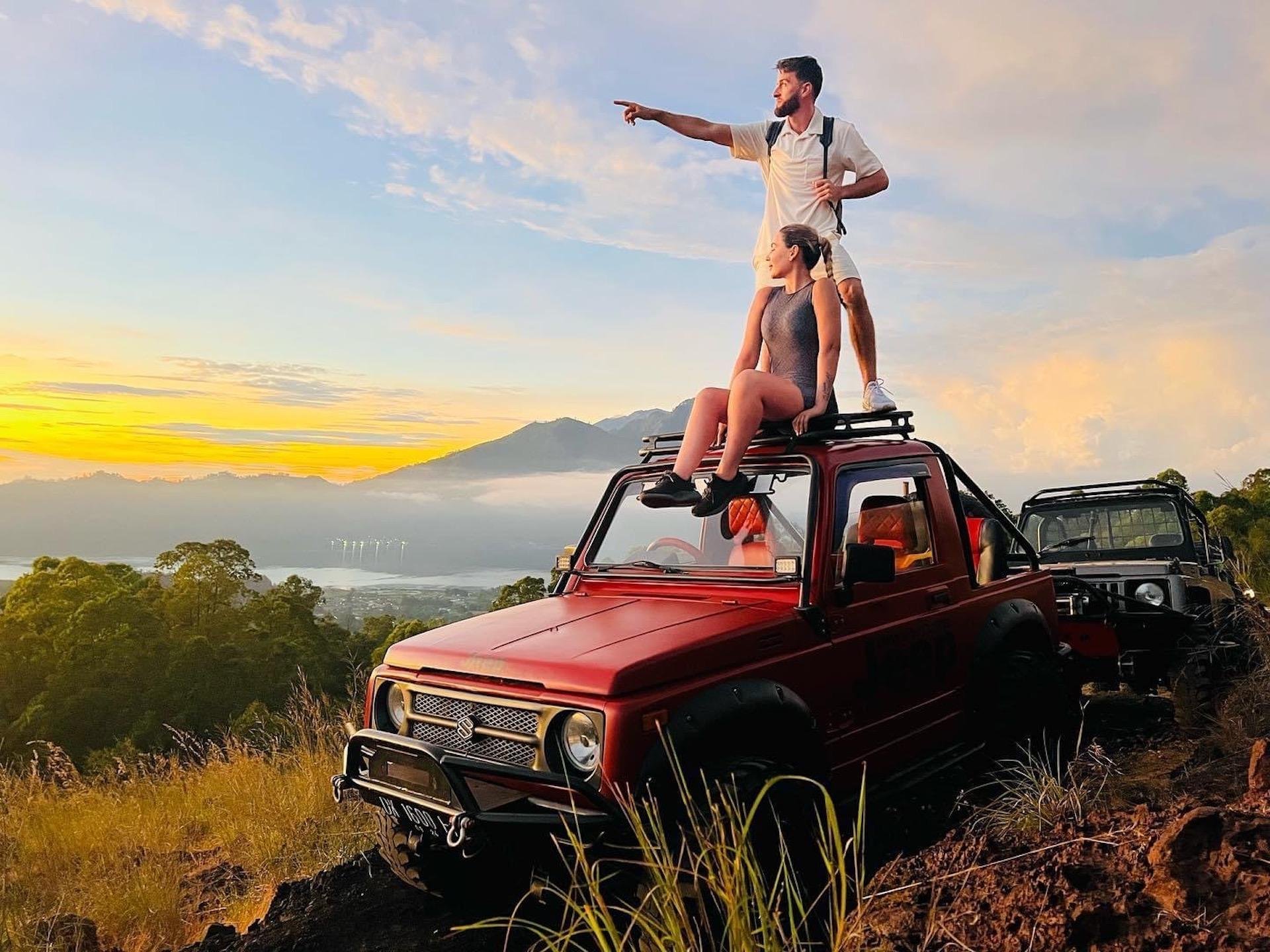 Mount Batur Sunrise Jeep & Hot Spring Tour from Ubud