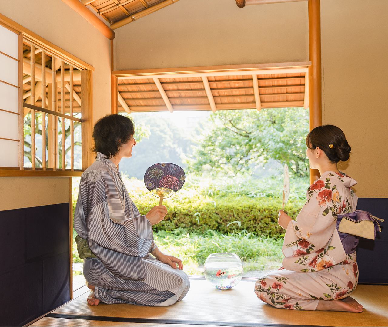 Shinjuku Gyoen Kimono Rental Experience