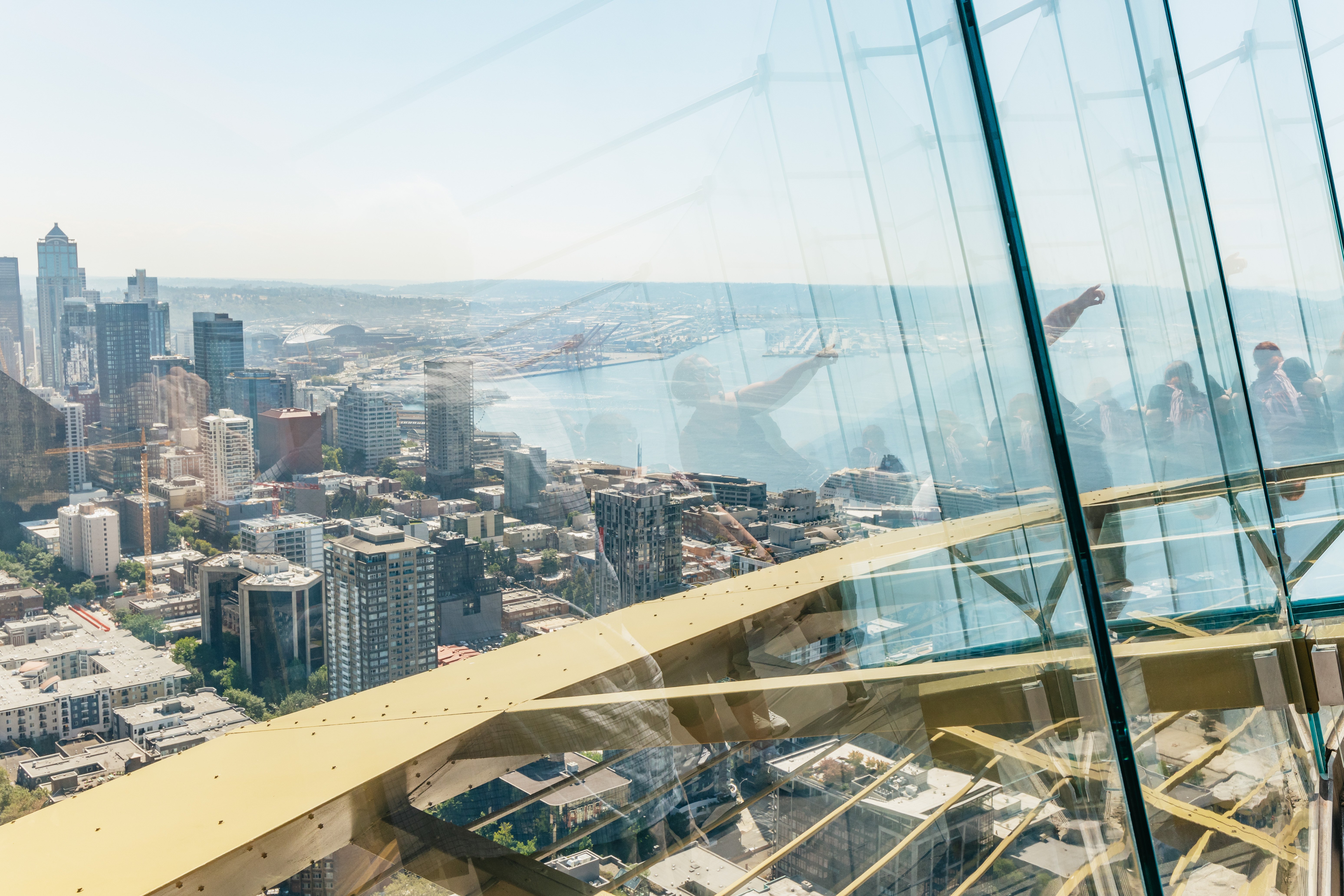 Space Needle Seattle — observation deck, glass floor, and Chihuly Garden and Glass — image 30