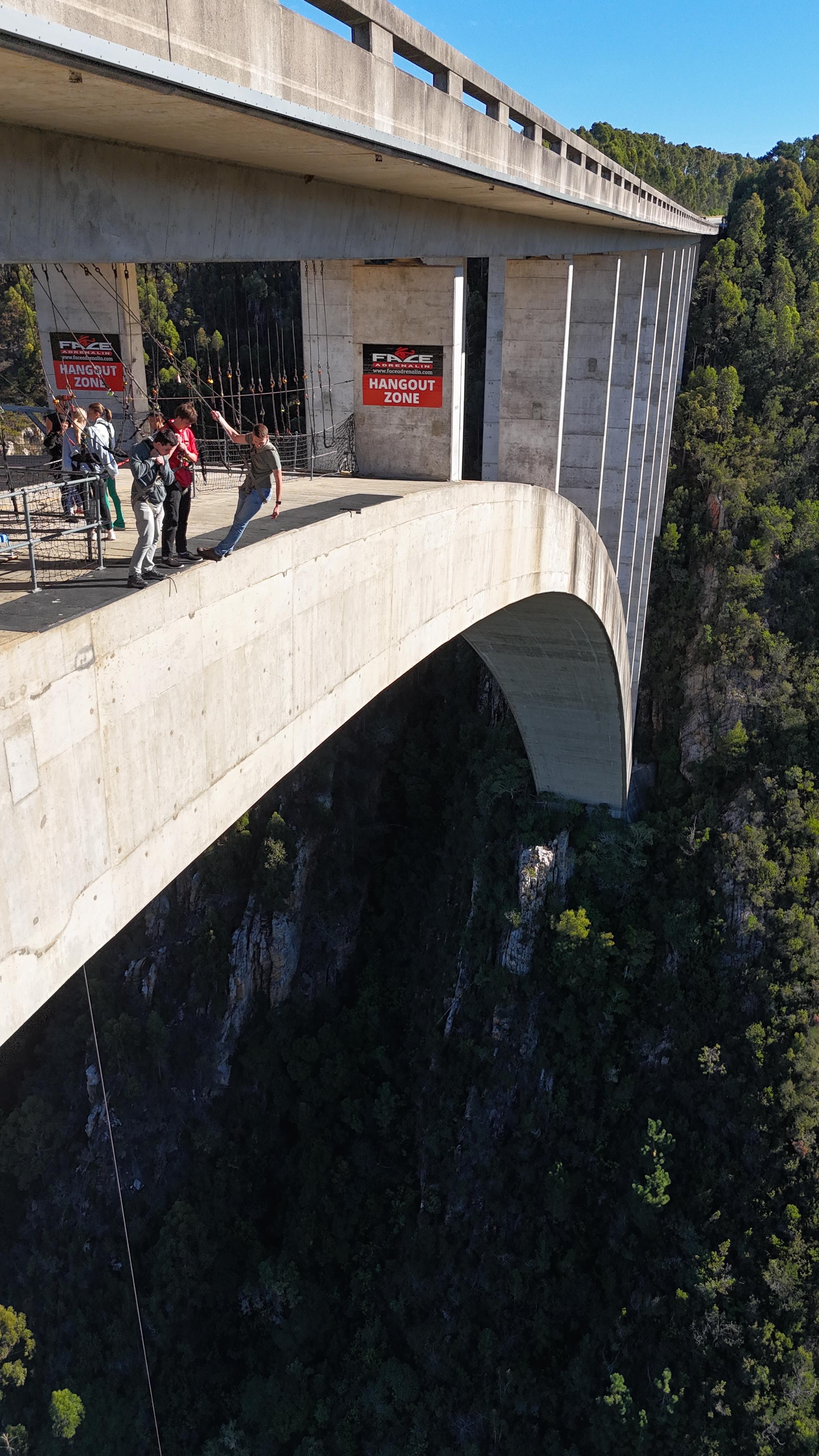 Bloukrans Bridge Bungy Jump Full Experience