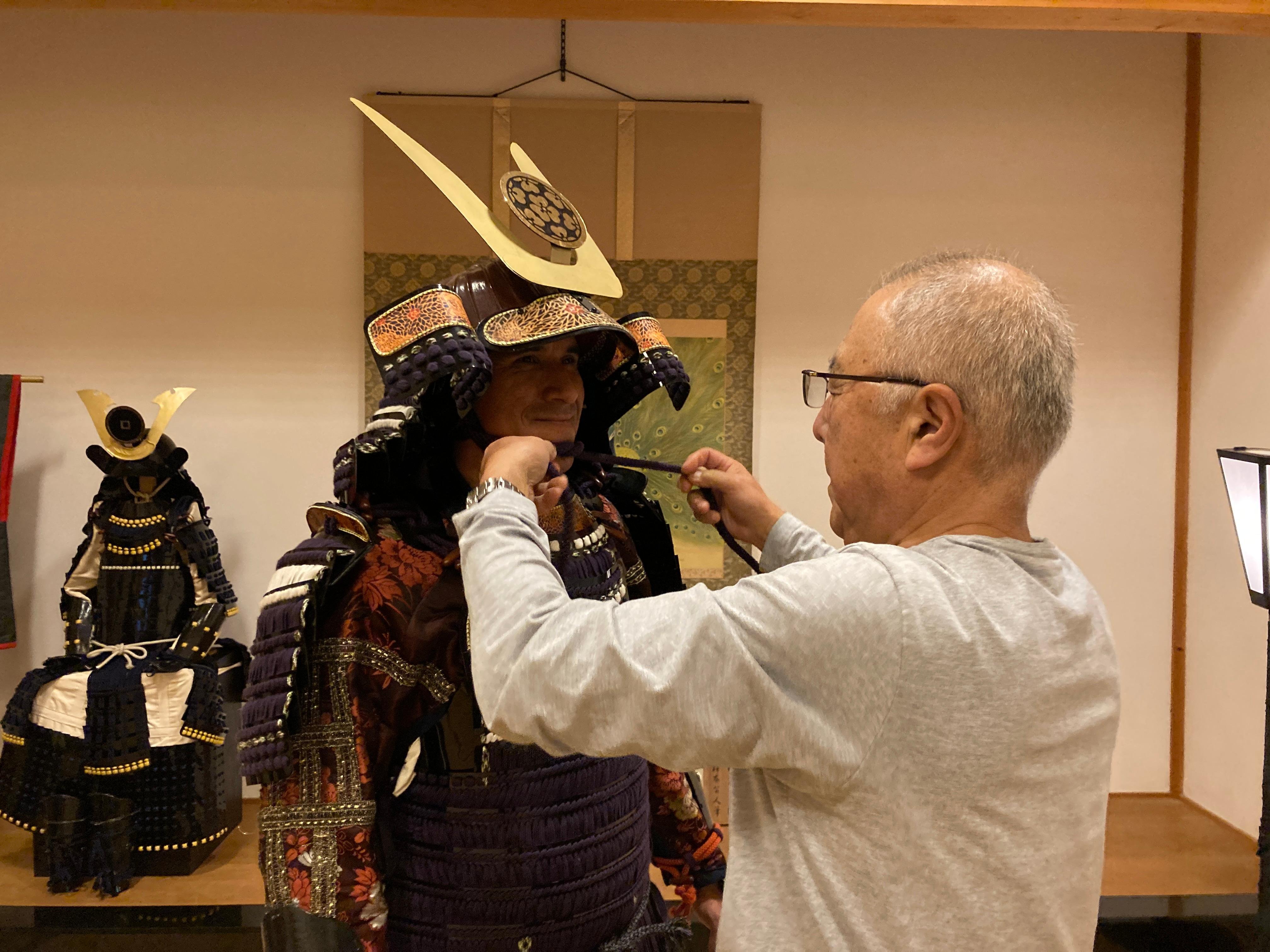 From Kyoto/Osaka/Kobe: Samurai Armor Dressing in a Castle