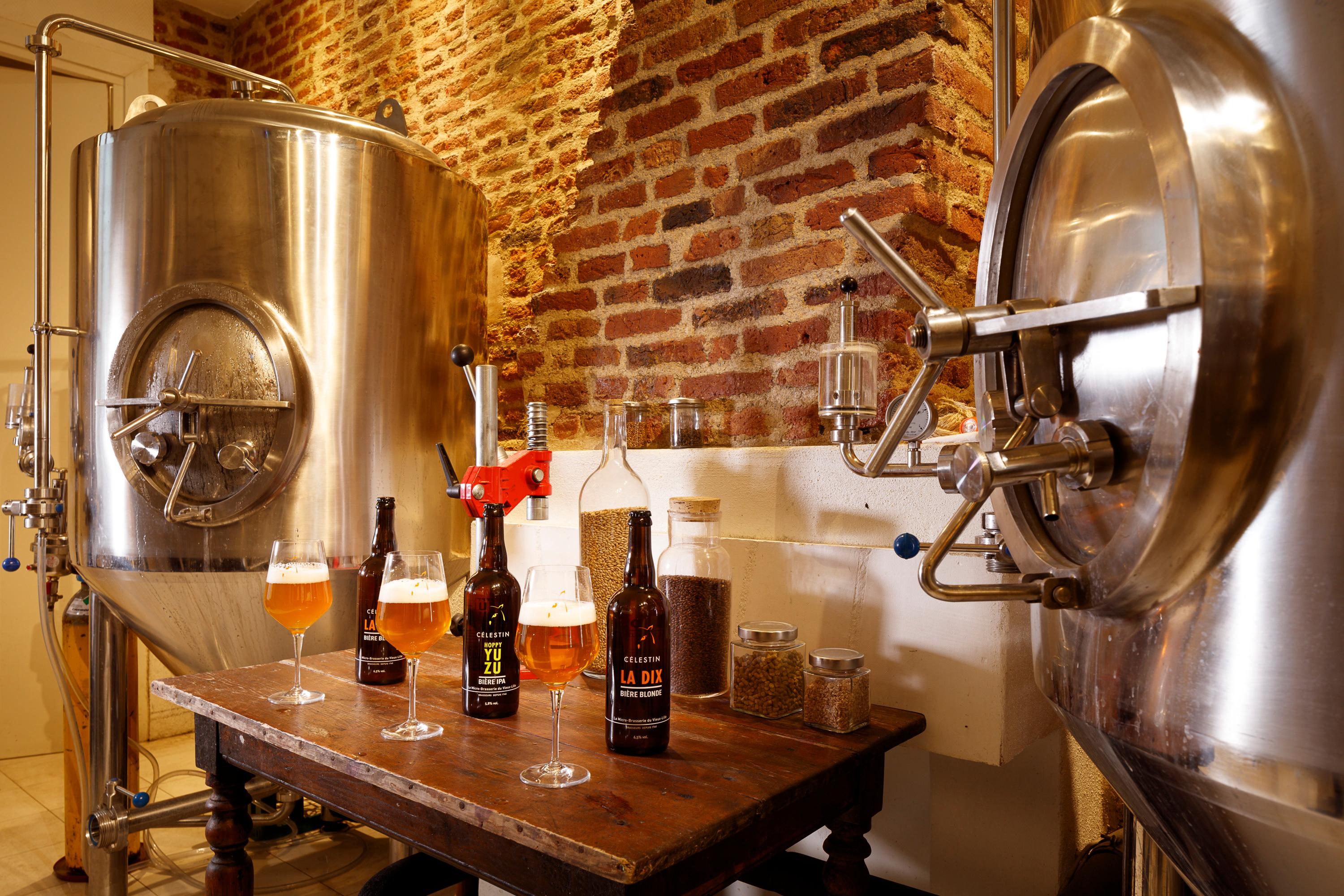 CÉLESTIN Brewery: Heritage Tour & Craft Beer Tasting