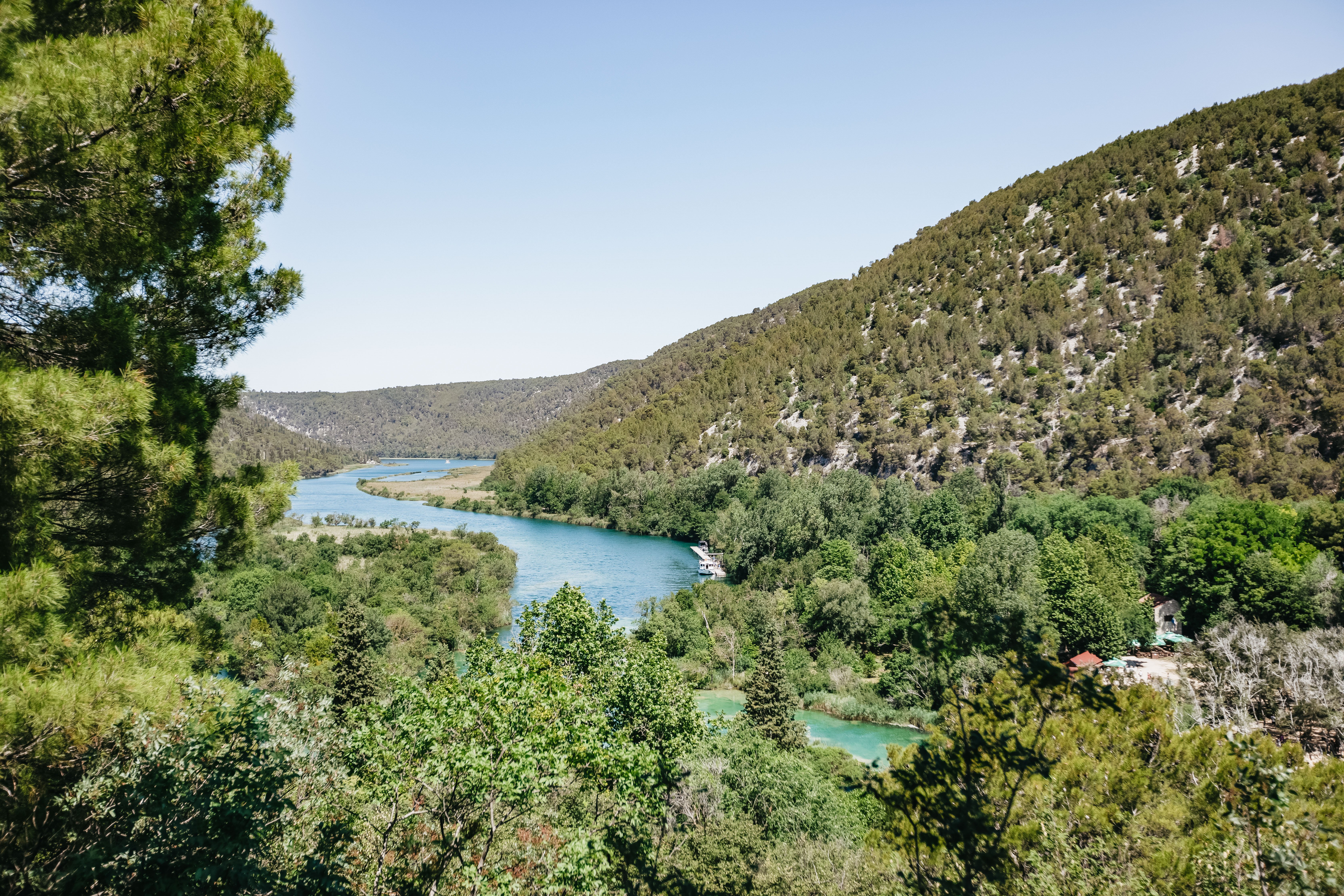 Split: Krka Waterfalls, Boat Cruise & Primosten Swim