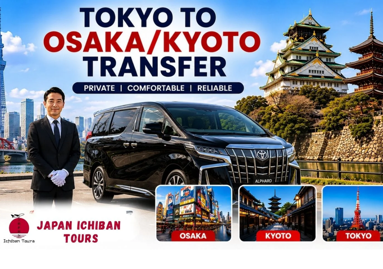 Private Tokyo–Osaka/Kyoto Transfer with Mt. Fuji Scenic Stop