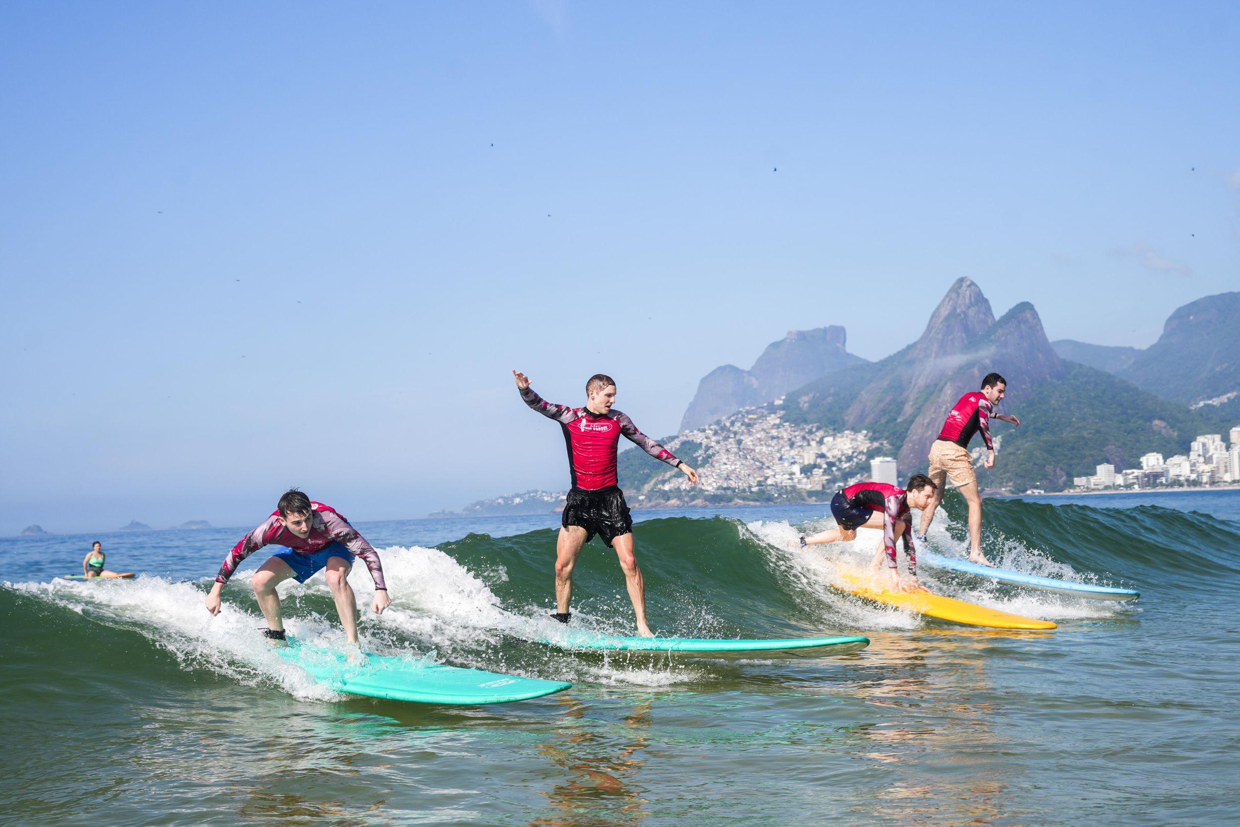 Arpoador Beach Beginner Surf Lesson