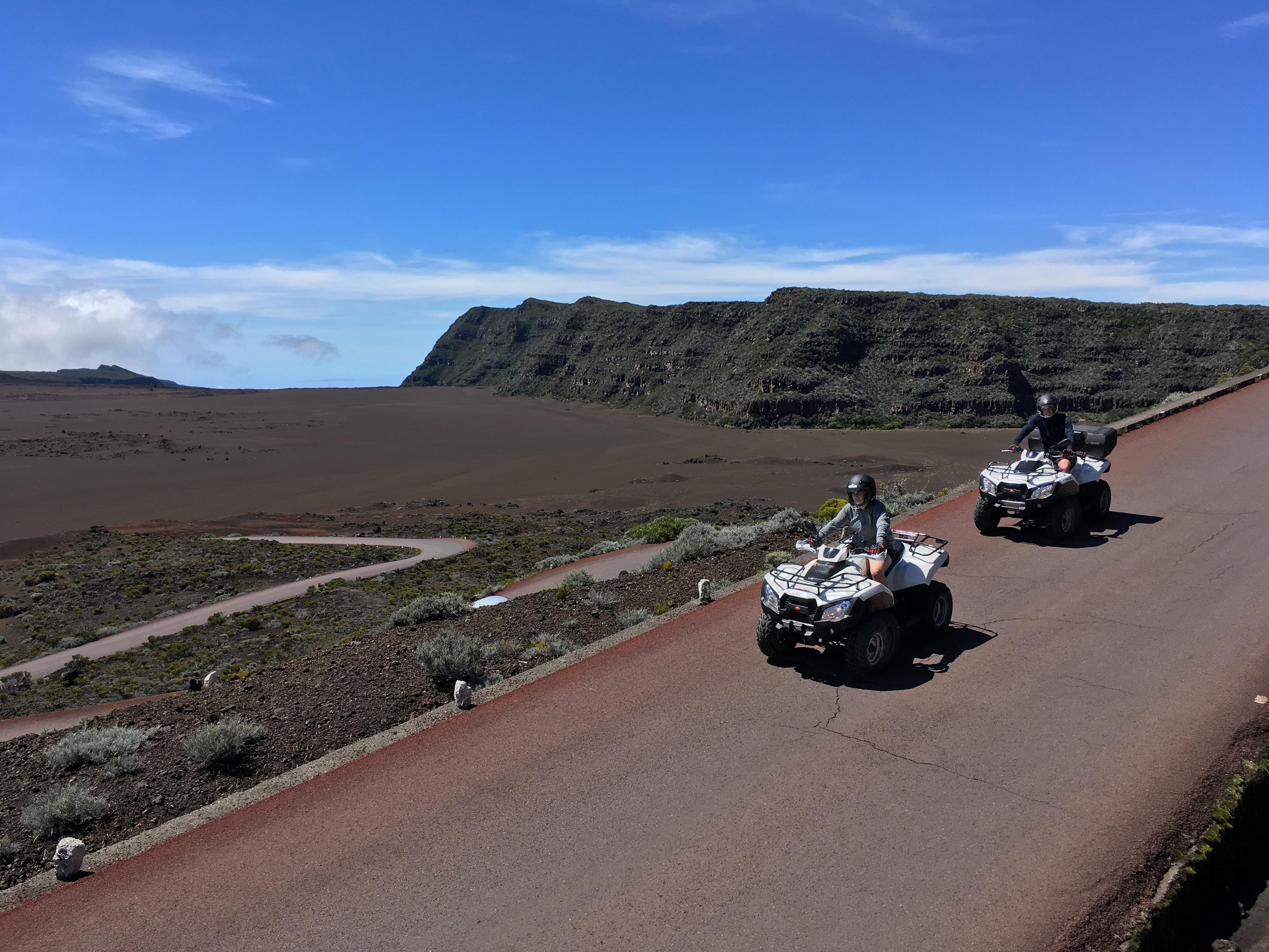 Piton de la Fournaise Self-Guided Quad Adventure
