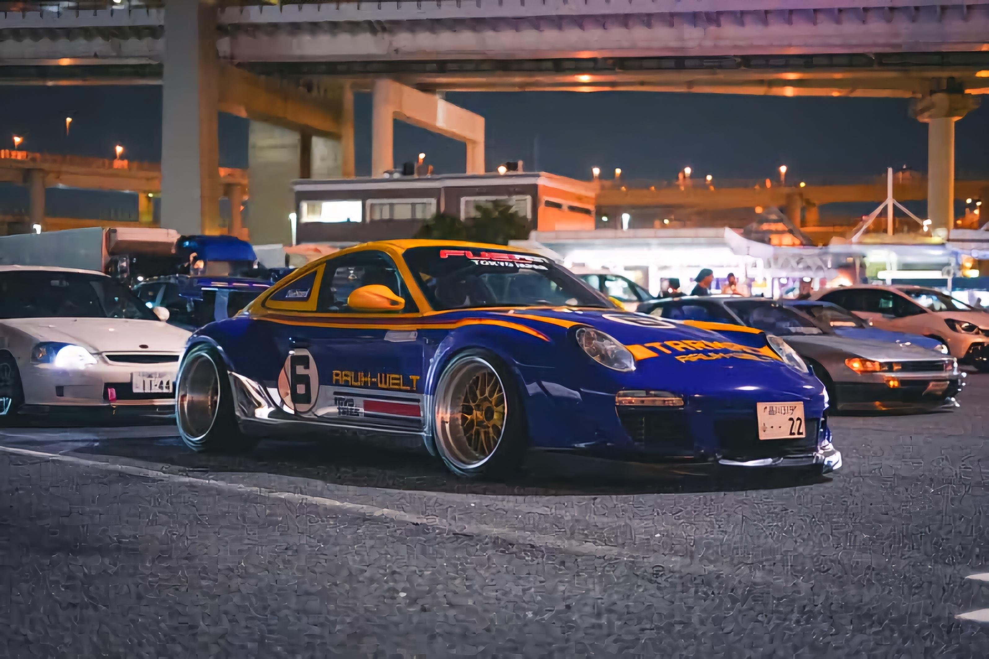 Tokyo: Daikoku Car parking area night Meet & experience JDM
