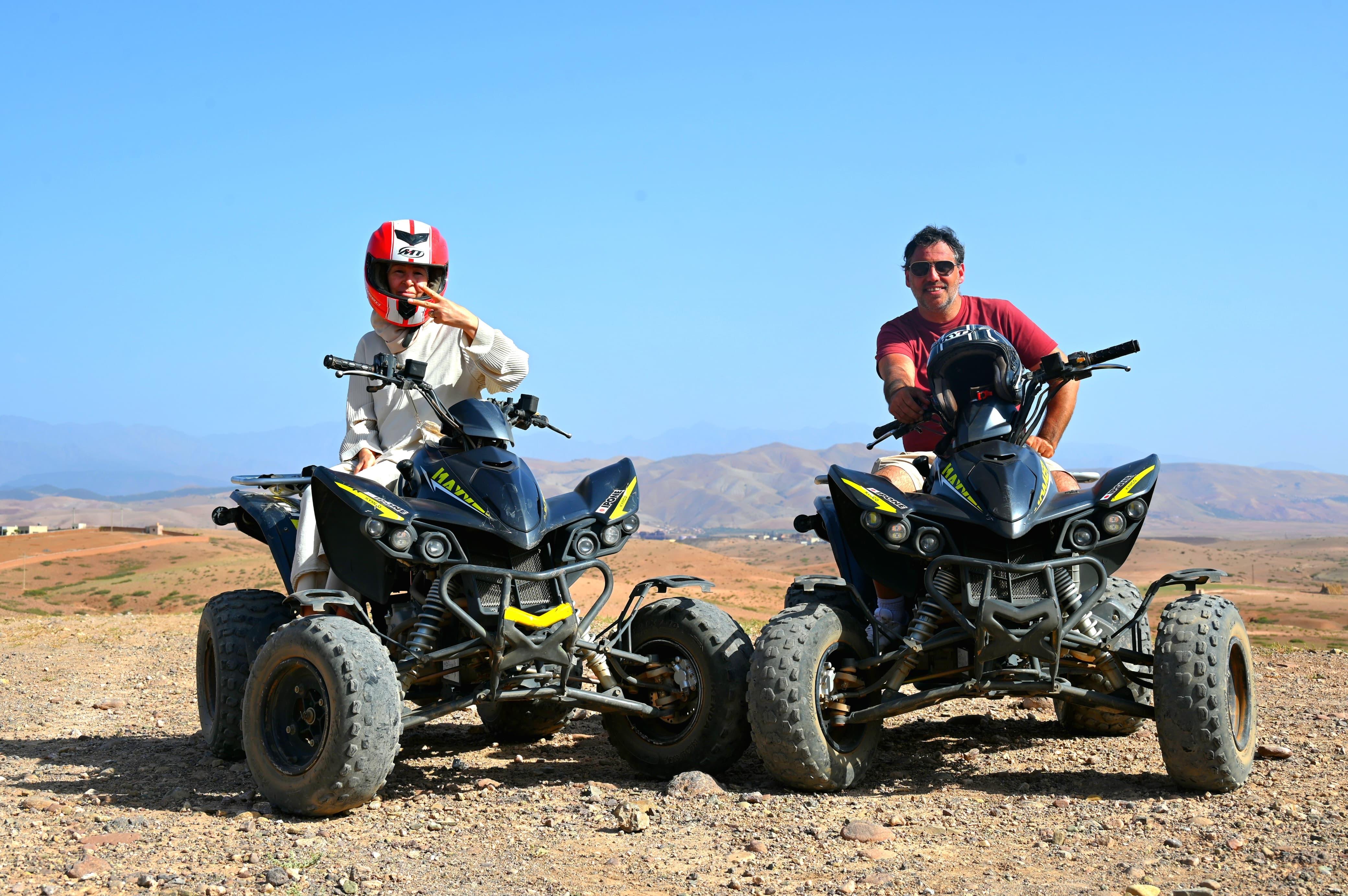 Agafay Desert Adventure: Quad Biking, Camel Ride & Berber Dinner Show