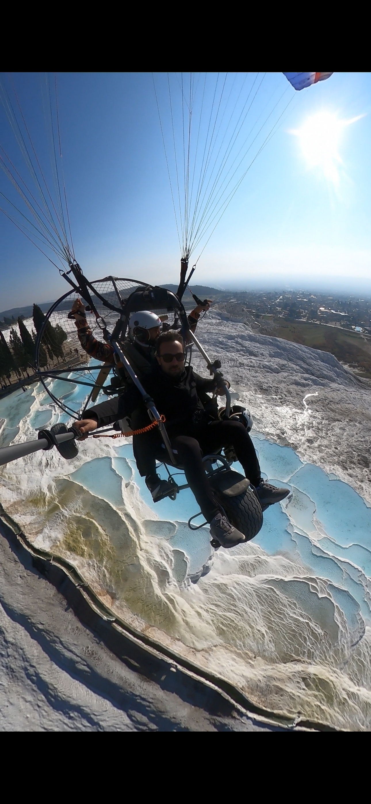 Pamukkale Aerial Paratrike Adventure with Transfers