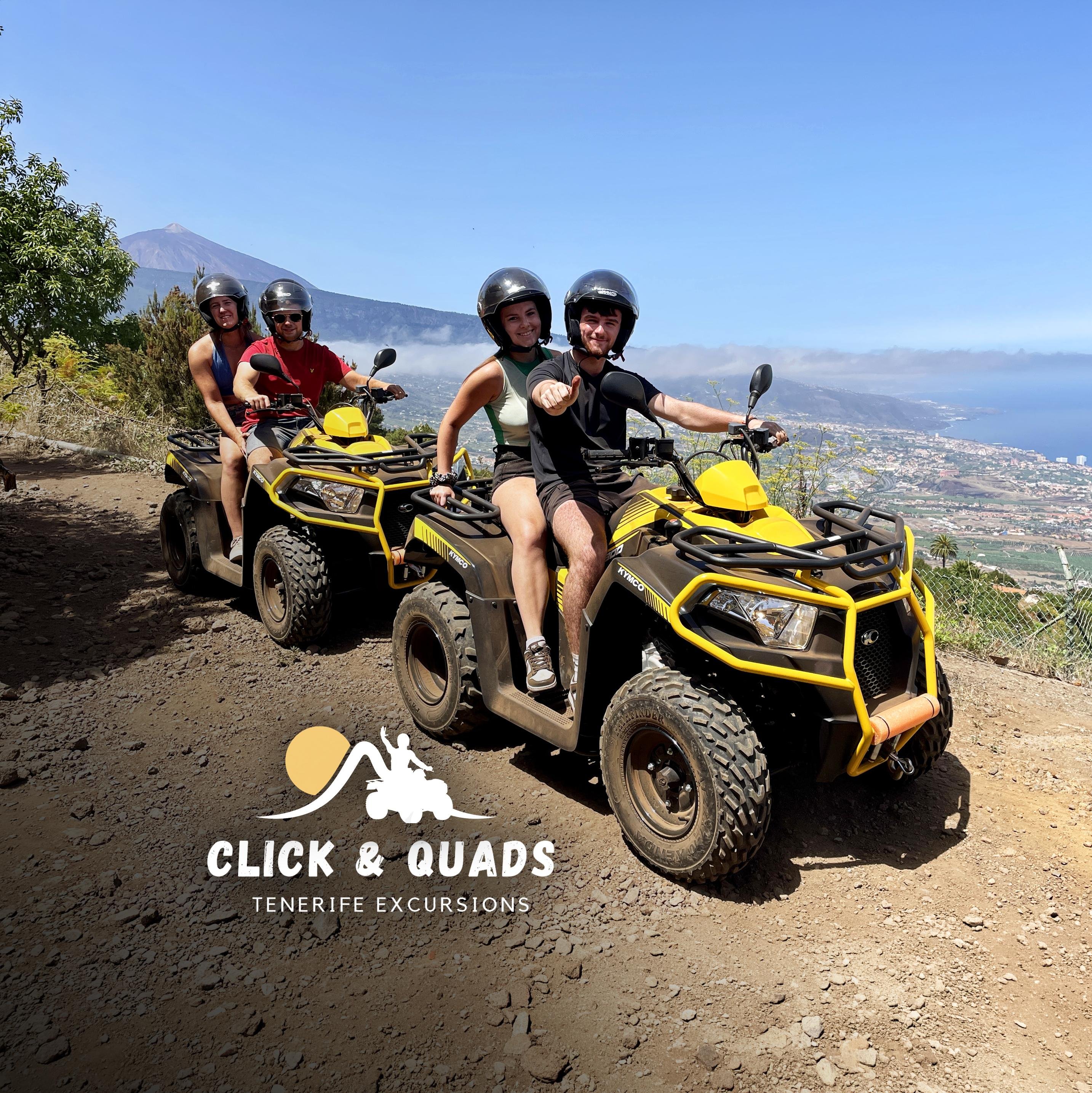 Puerto de la Cruz: Teide or Off-Road Quad Bike Adventure