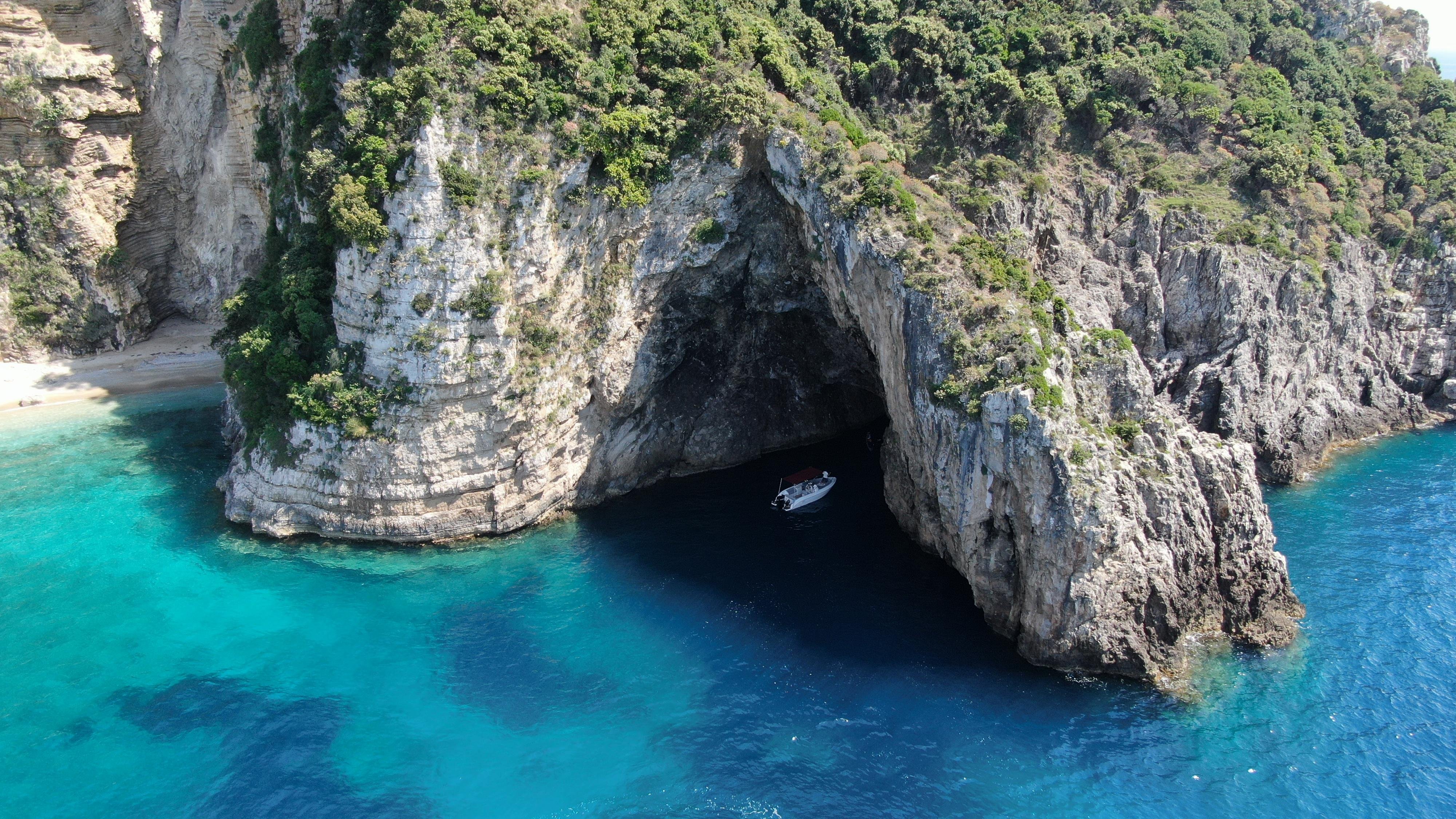 Paleokastritsa Blue Caves & Hidden Beaches Speedboat Tour