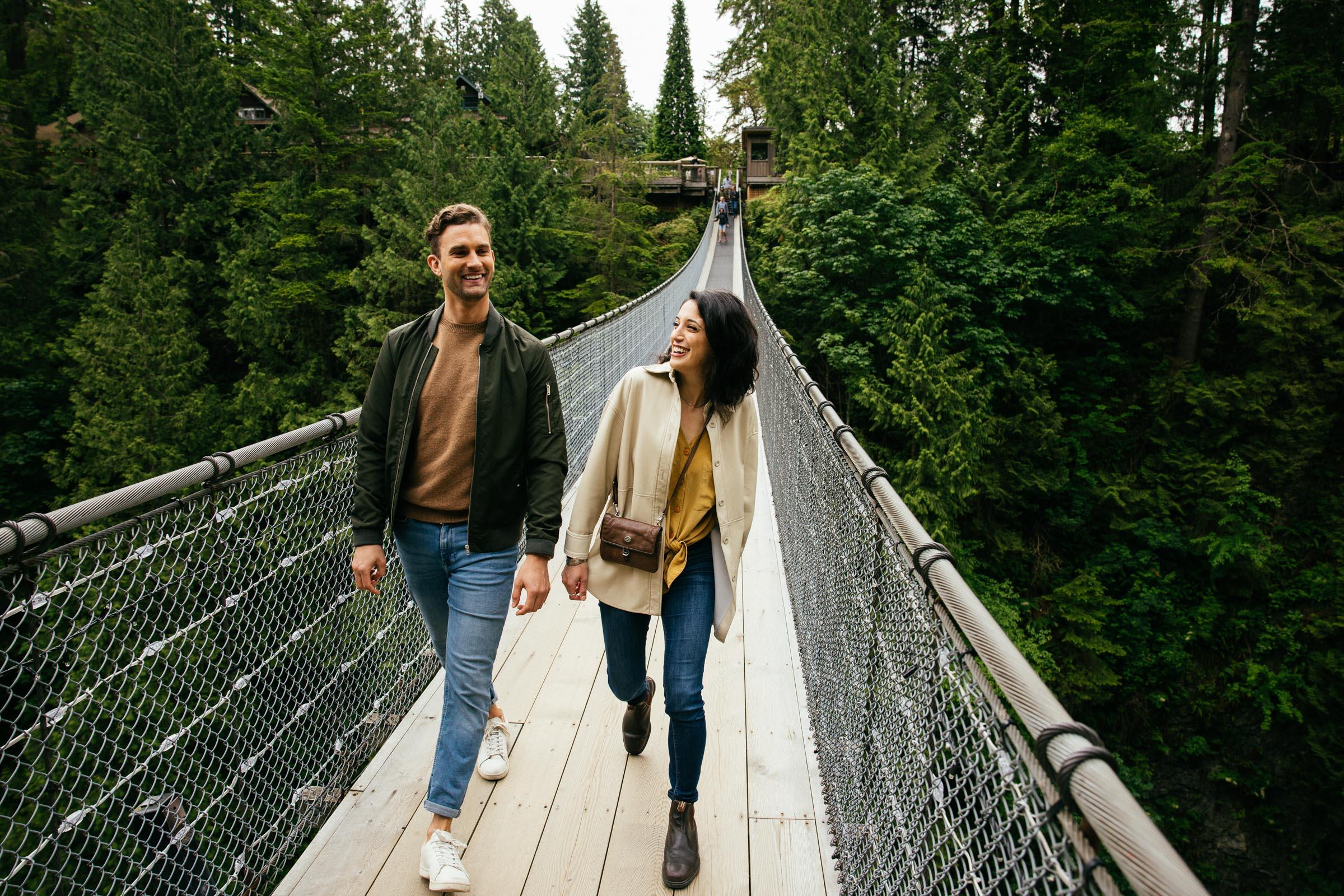 Vancouver Guided City Tour with Capilano Suspension Bridge & Stanley Park