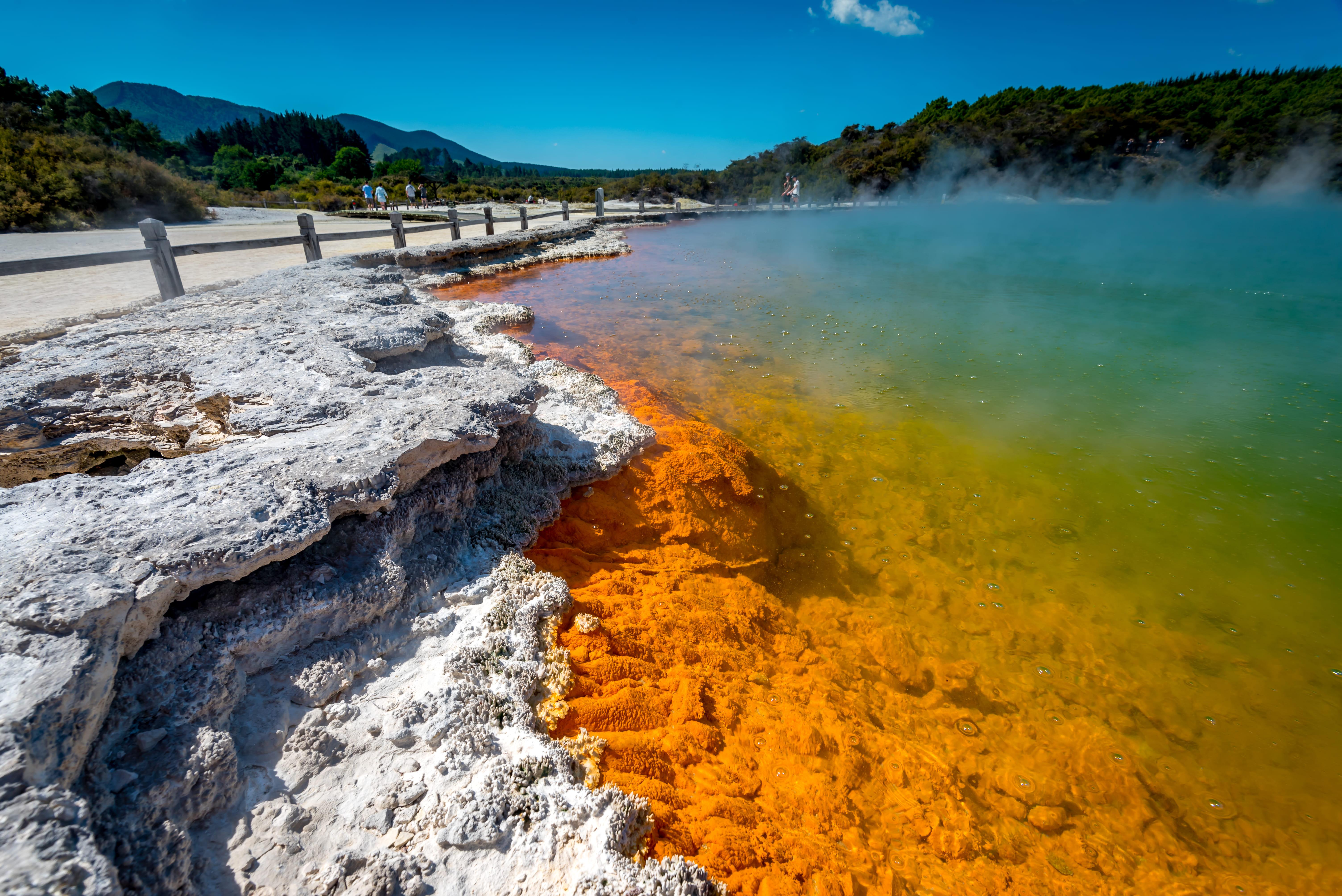 Private Auckland Day Tour: Wai-O-Tapu, Lake Taupo & Huka Falls