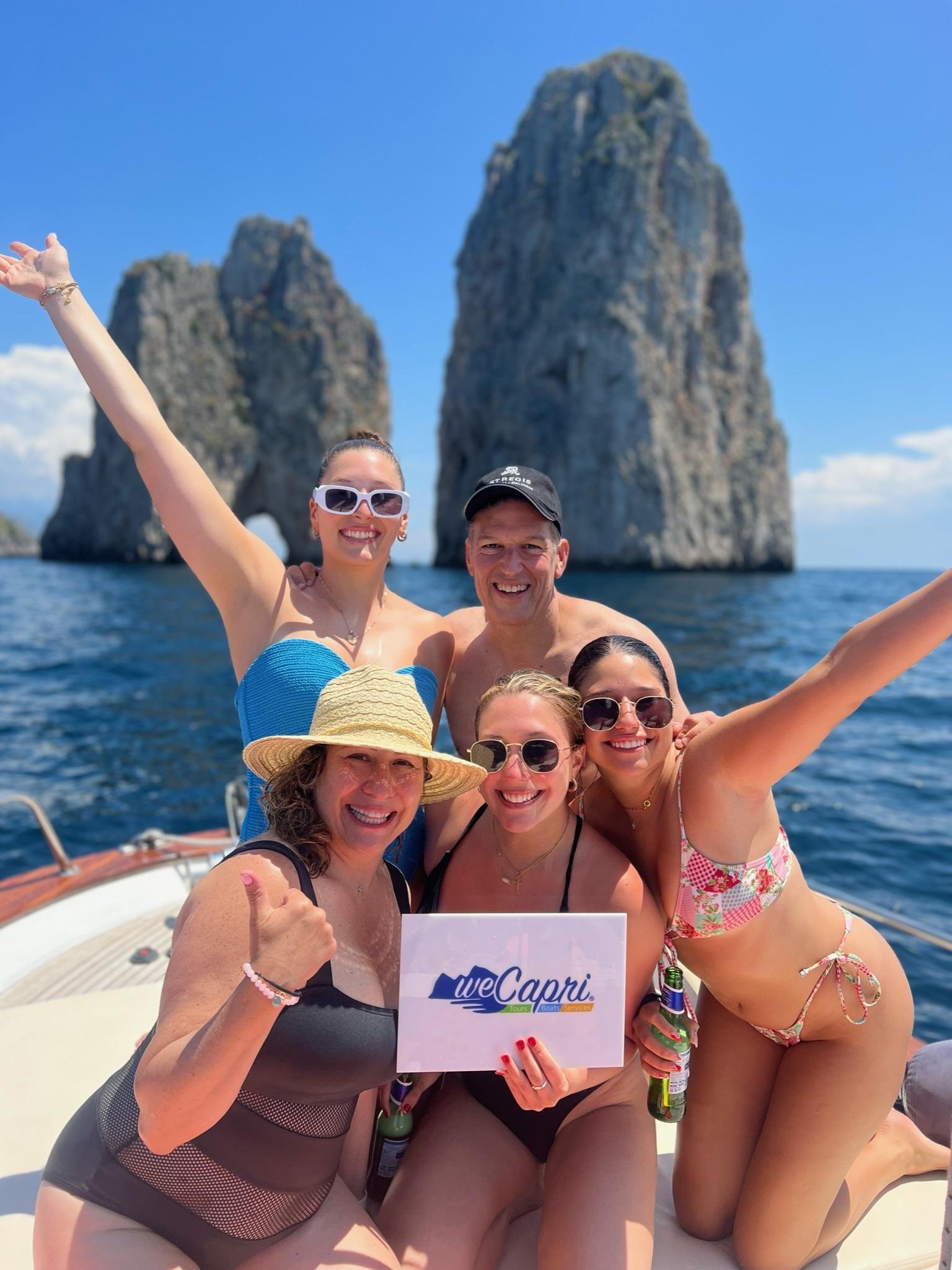 Capri Private Boat Tour: Faraglioni, Sea Caves & Swimming Stops