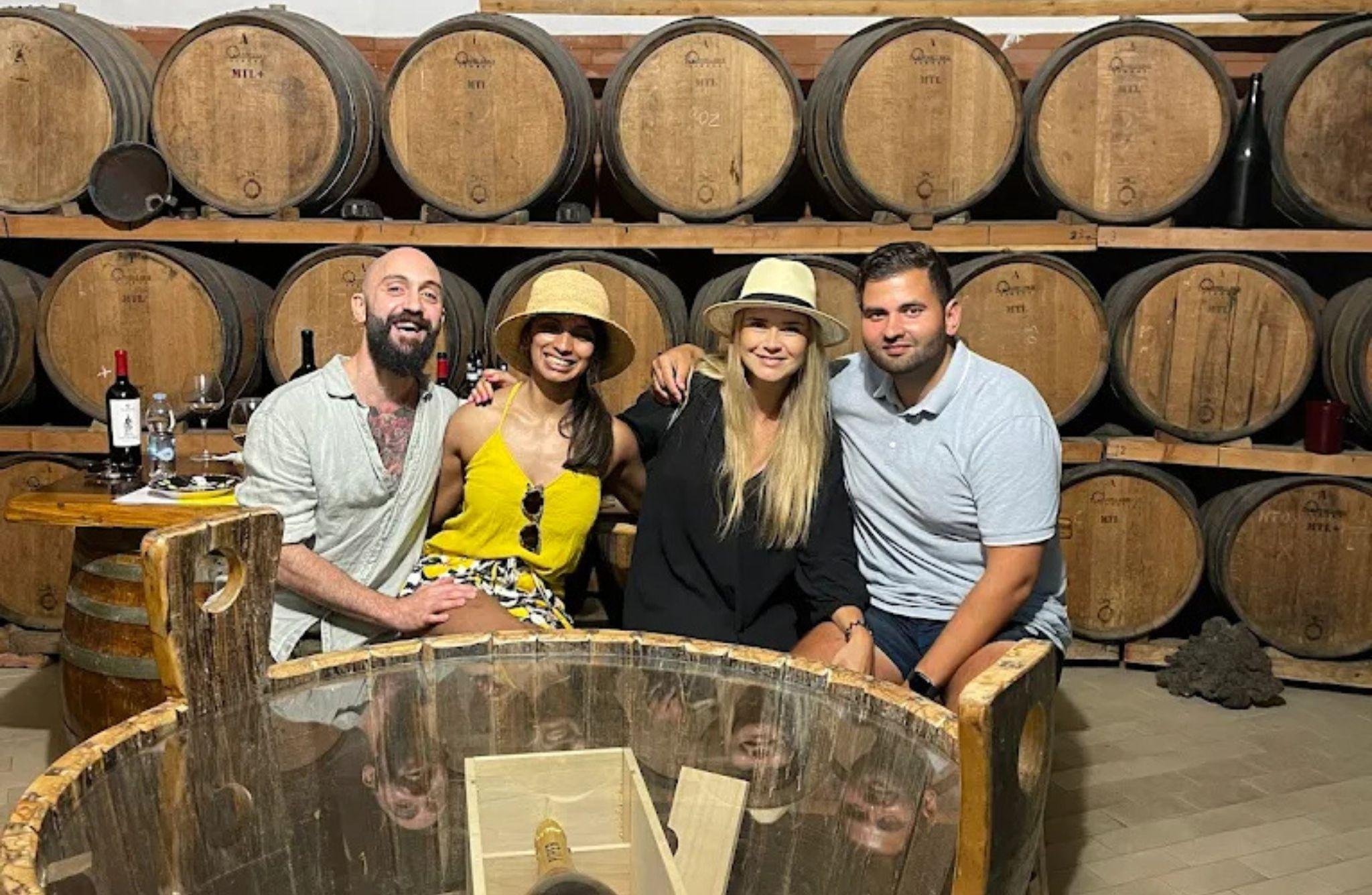 Sorrento DOP Winery Tour with Wine & Antipasto Tasting
