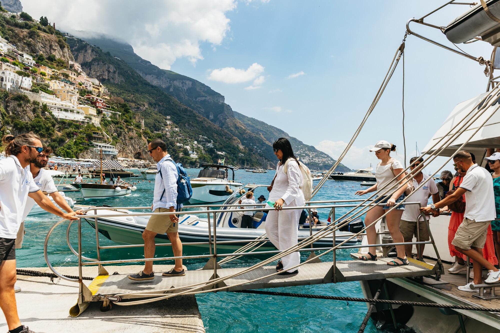 Rome to Amalfi Coast & Positano Day Trip with Optional Boat Cruise