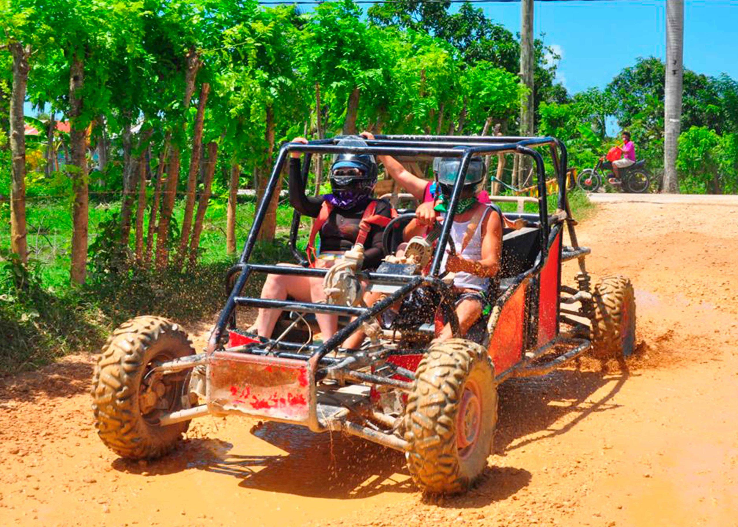 Bayahibe Buggy Adventure with River Swim & Beach Time
