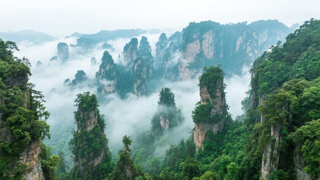 Zhangjiajie Forest Park 2-Day Avatar Mountains Tour