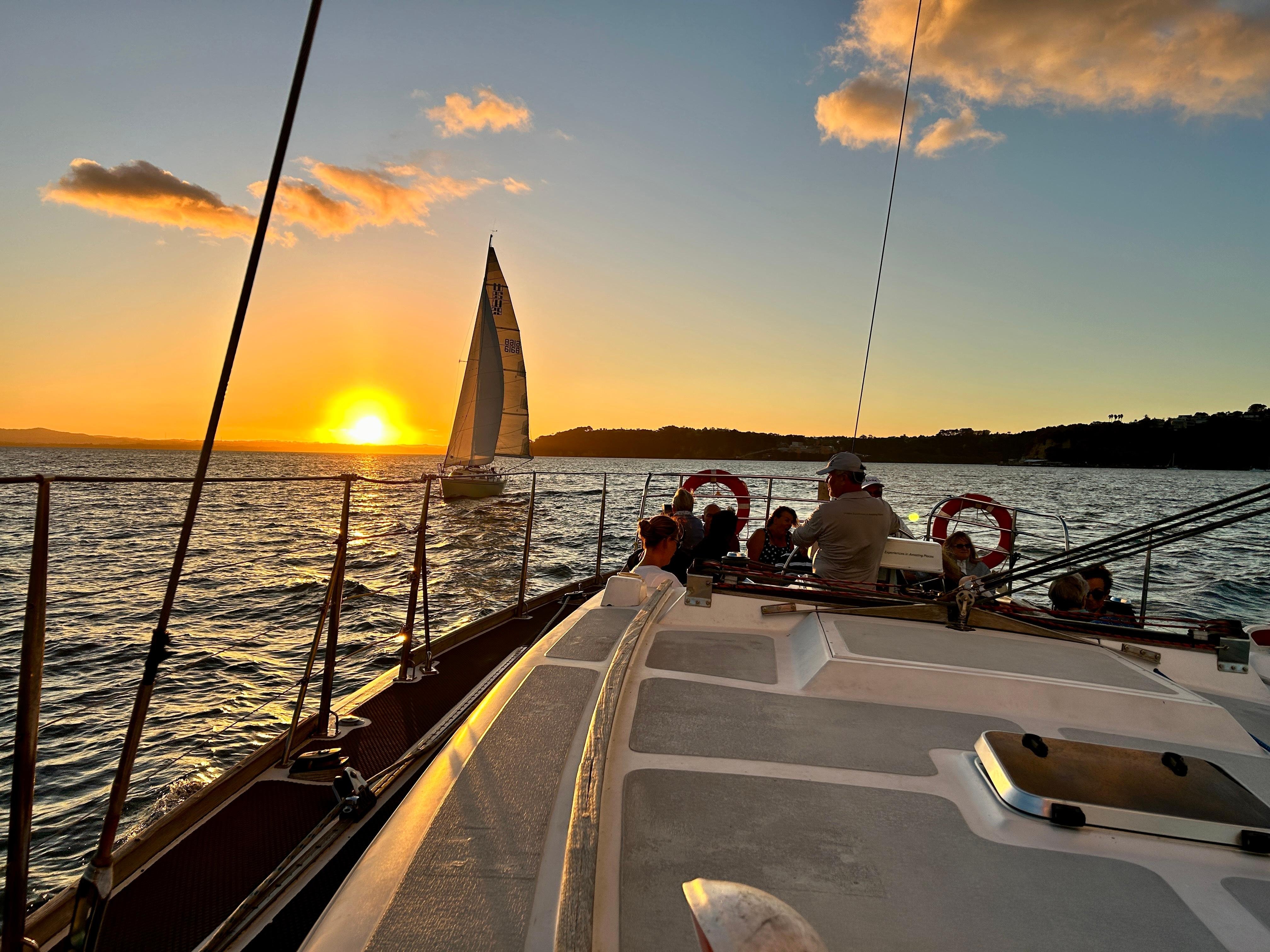 Waitemata Harbour Dinner Cruise on 50ft Yacht