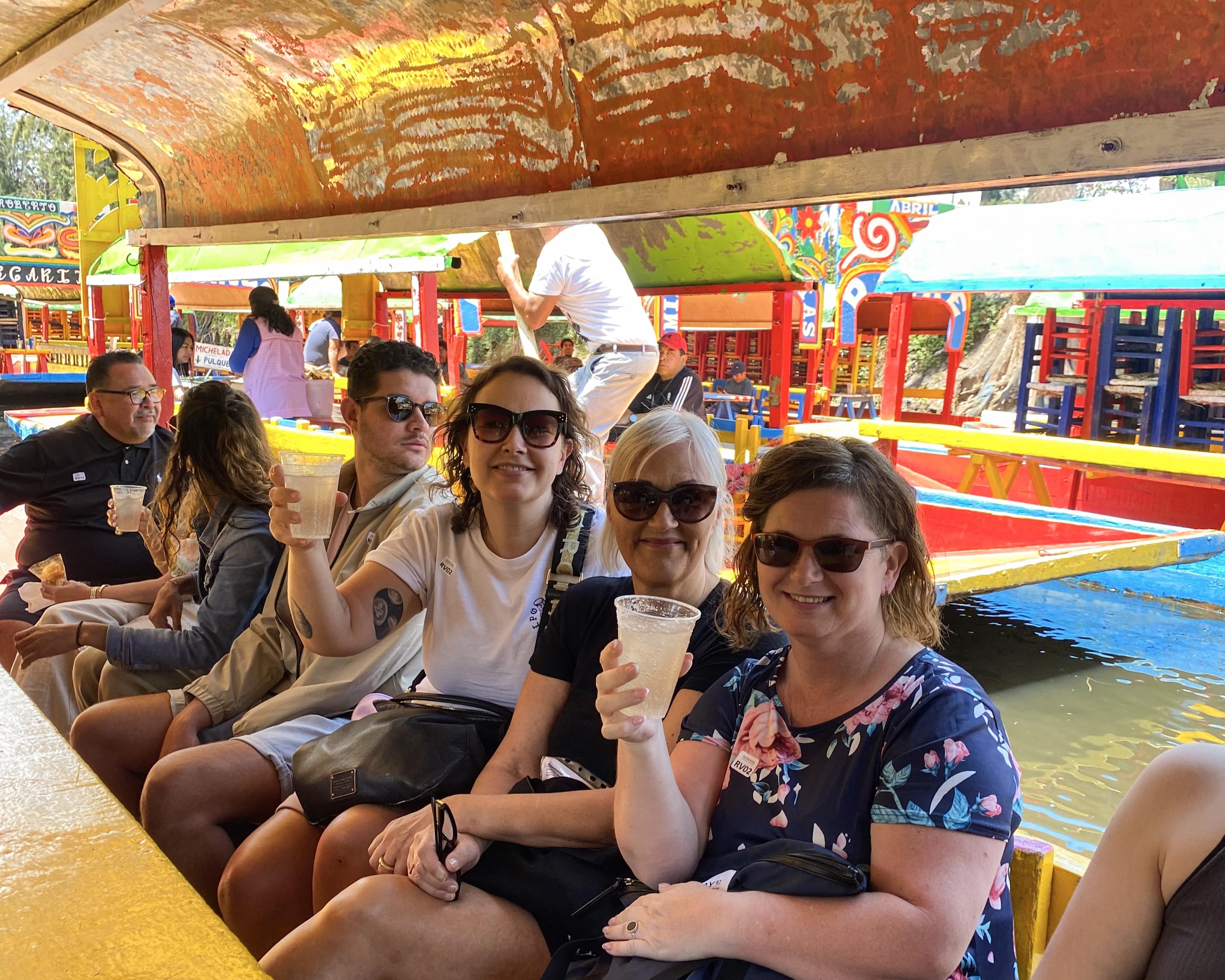 Xochimilco Trajinera Canal Party with Mariachi & Drinks
