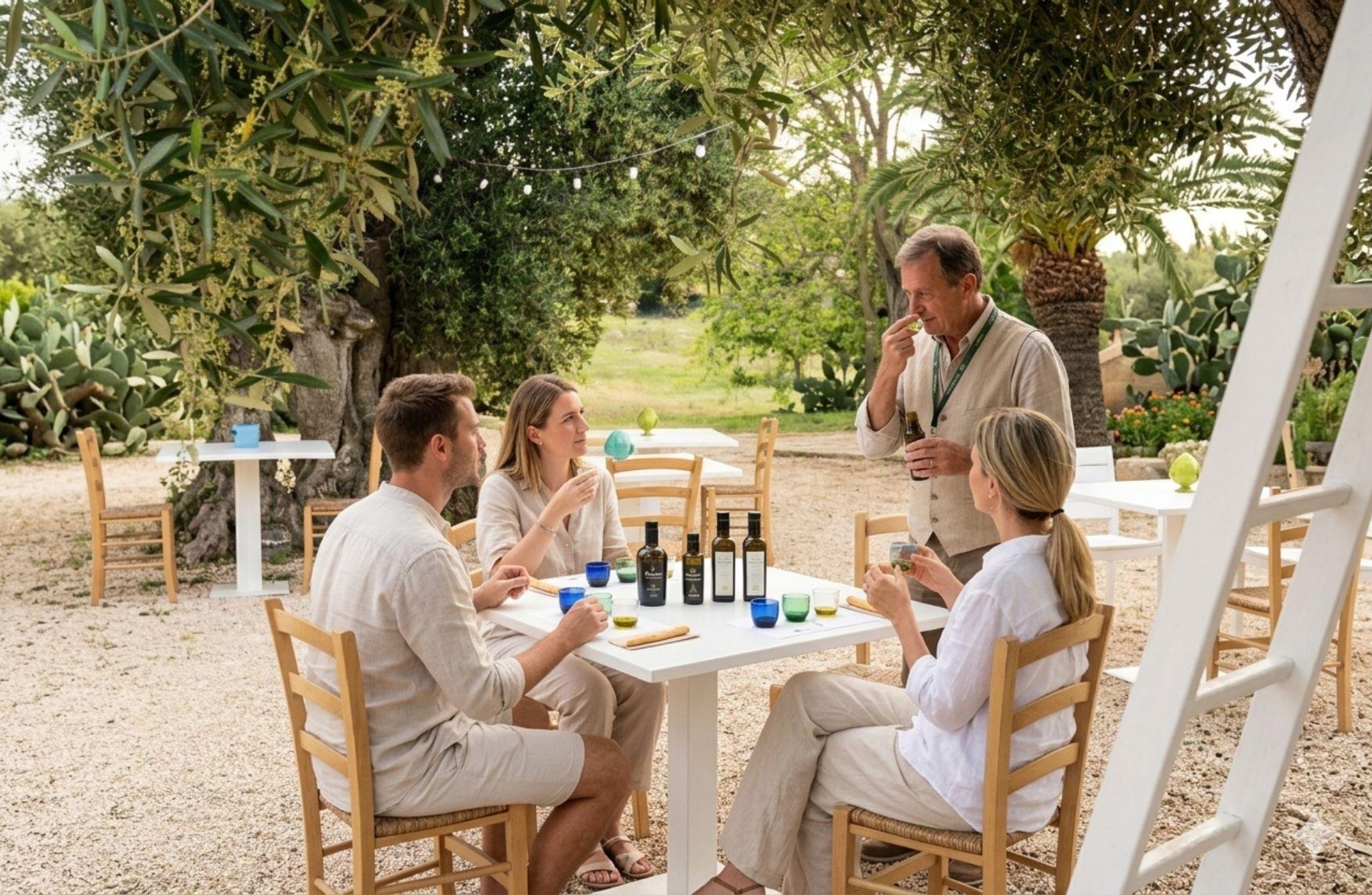 Underground Oil Mill & Tasting at Historic Masseria