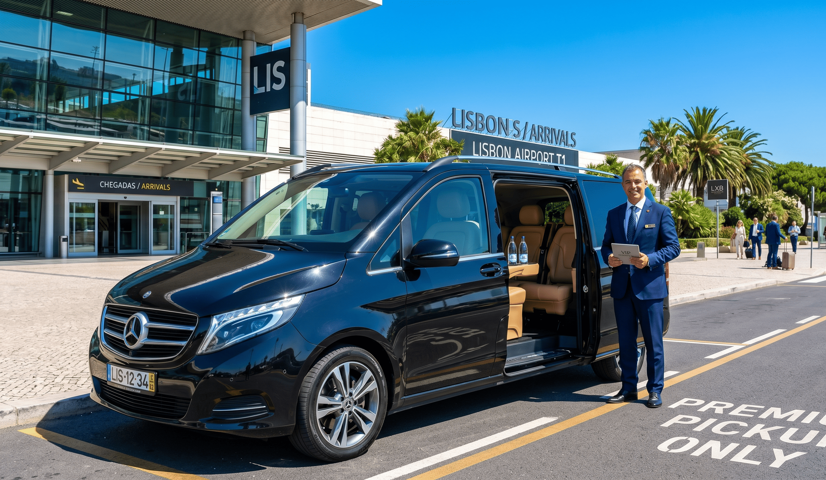 Private Airport Transfer Between Lisbon City and LIS Airport
