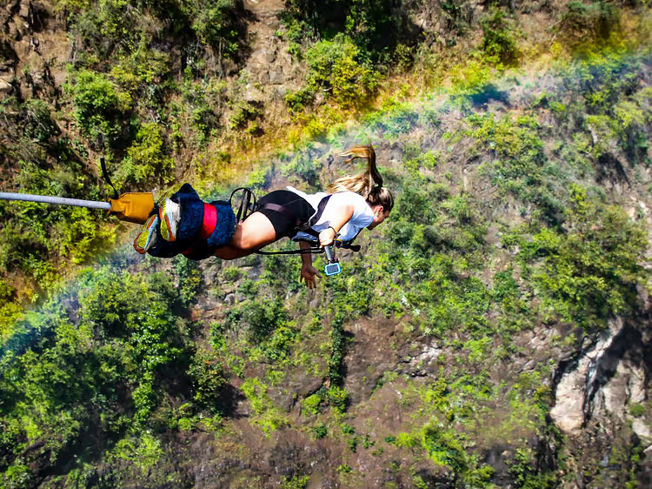 Victoria Falls Bridge Bungee Jump with Professional Media Package