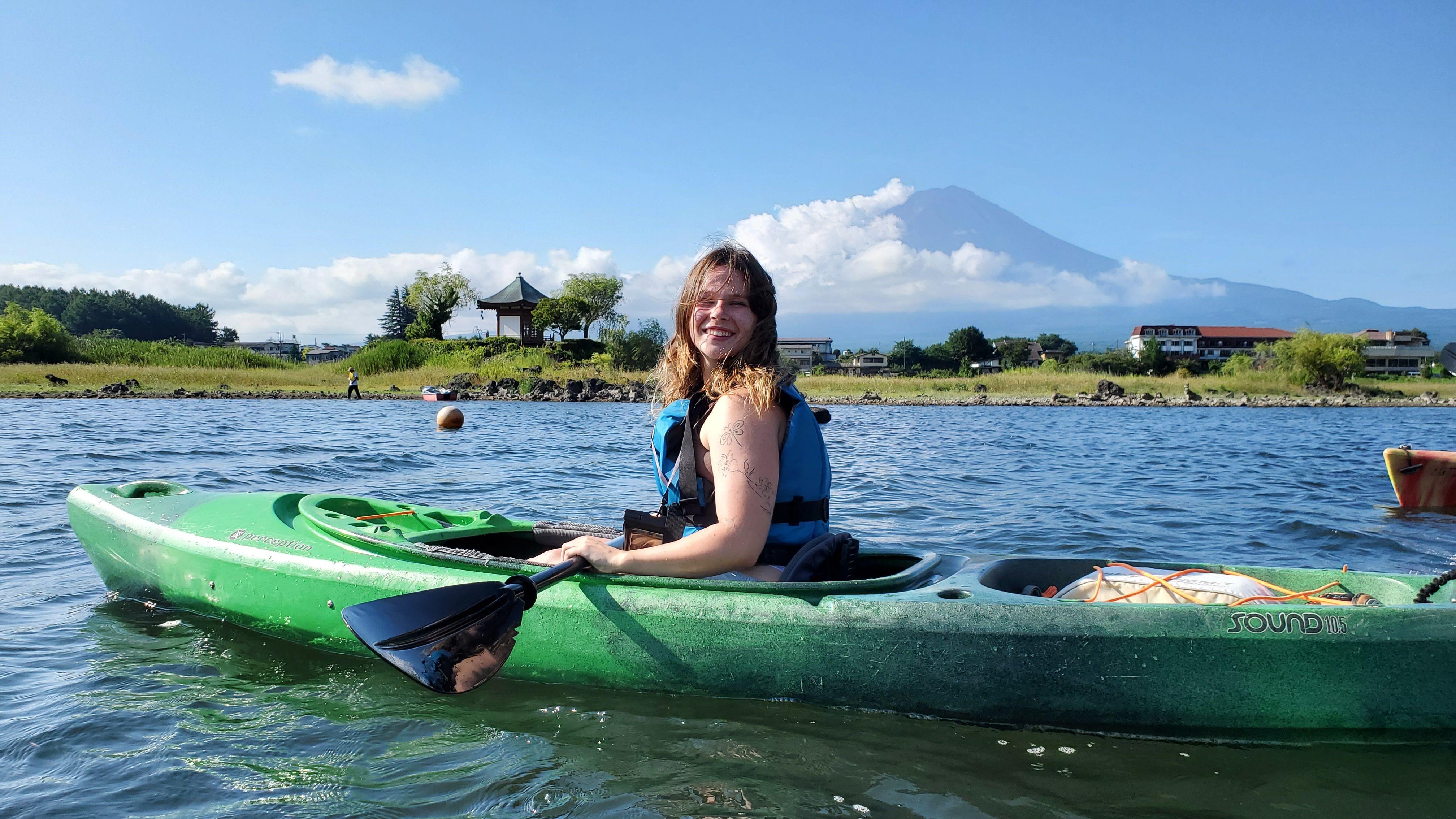 Early Morning Kayaking & Coffee on Lake Kawaguchiko
