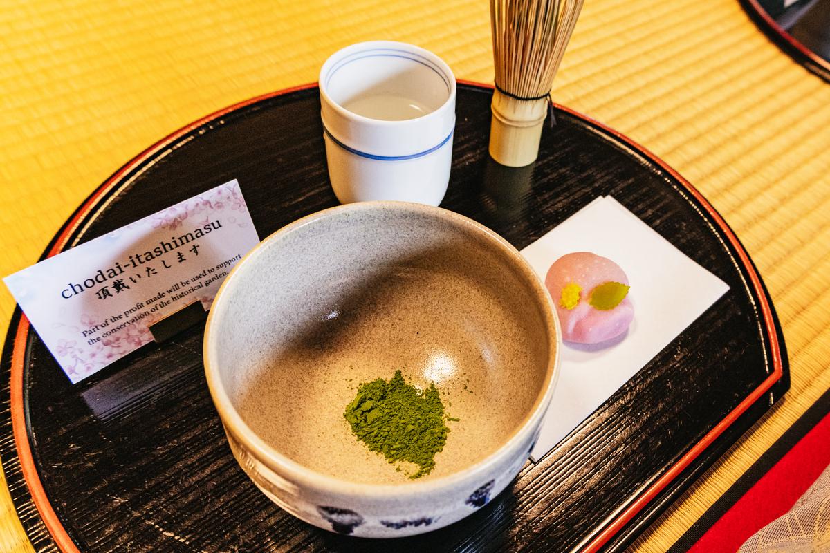 Kyoto Tea Ceremony in a Historic Garden Tea House near Kiyomizu-dera