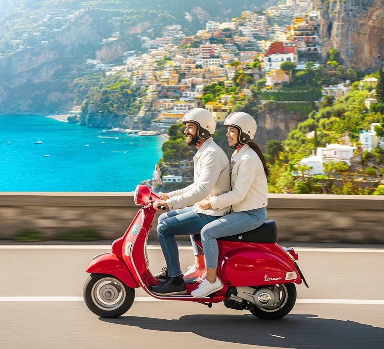 Amalfi Coast Vespa tour — SS163 coastal road, Positano, Amalfi and Ravello — image 8