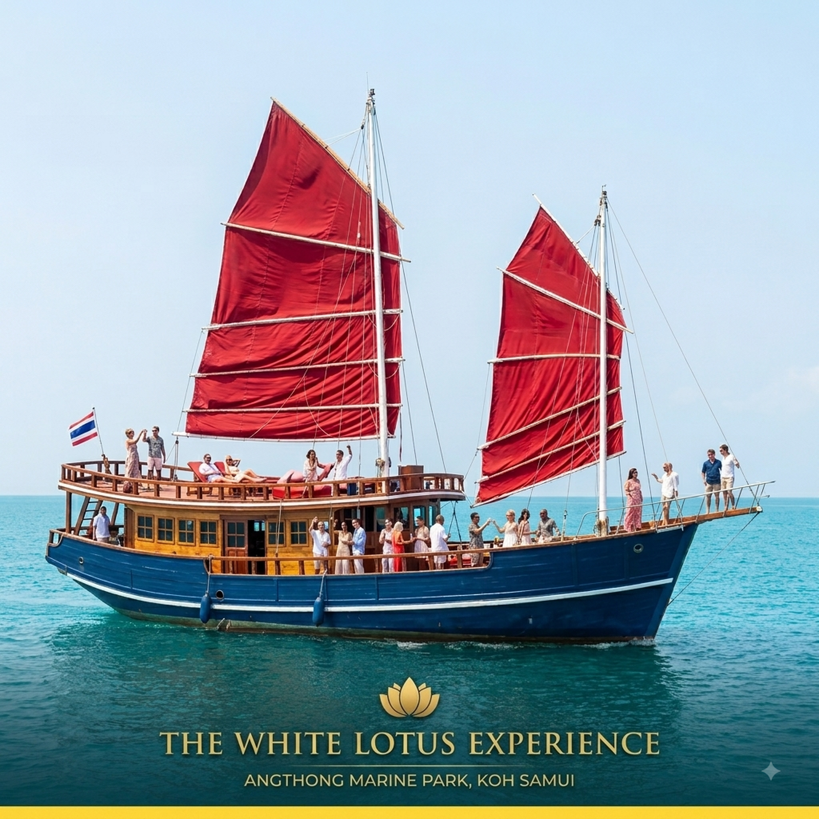 White Lotus Sailing to Ang Thong Marine Park - Koh Samui, Thailand (1 of 5)