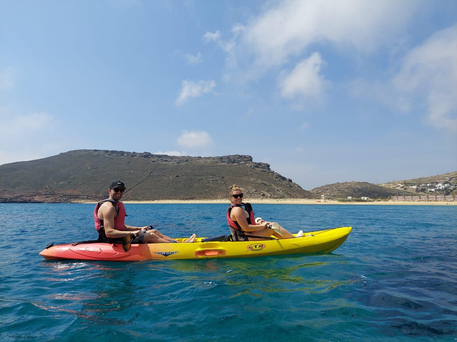 Mykonos Secluded Coastal Sea Kayaking & Snorkeling Adventure