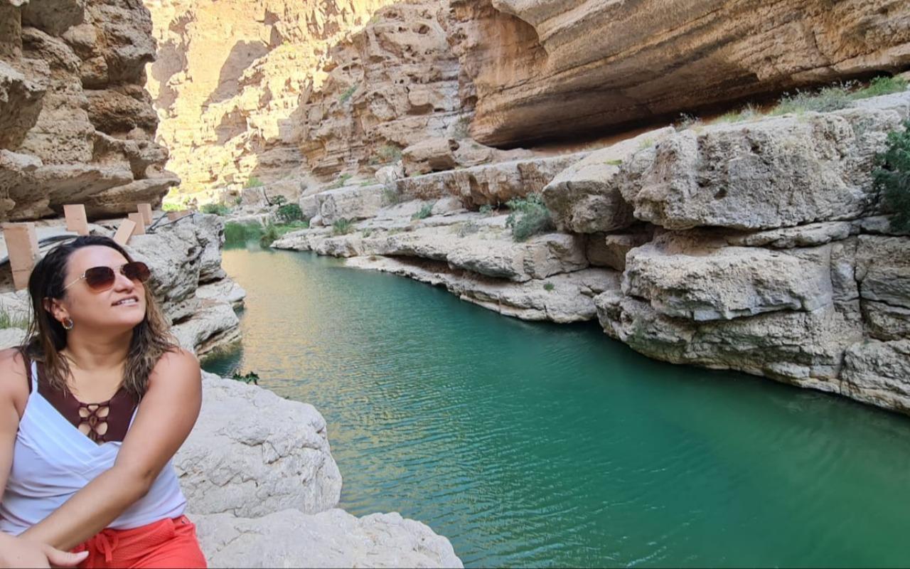 Wadi Shab Shared Adventure from Muscat