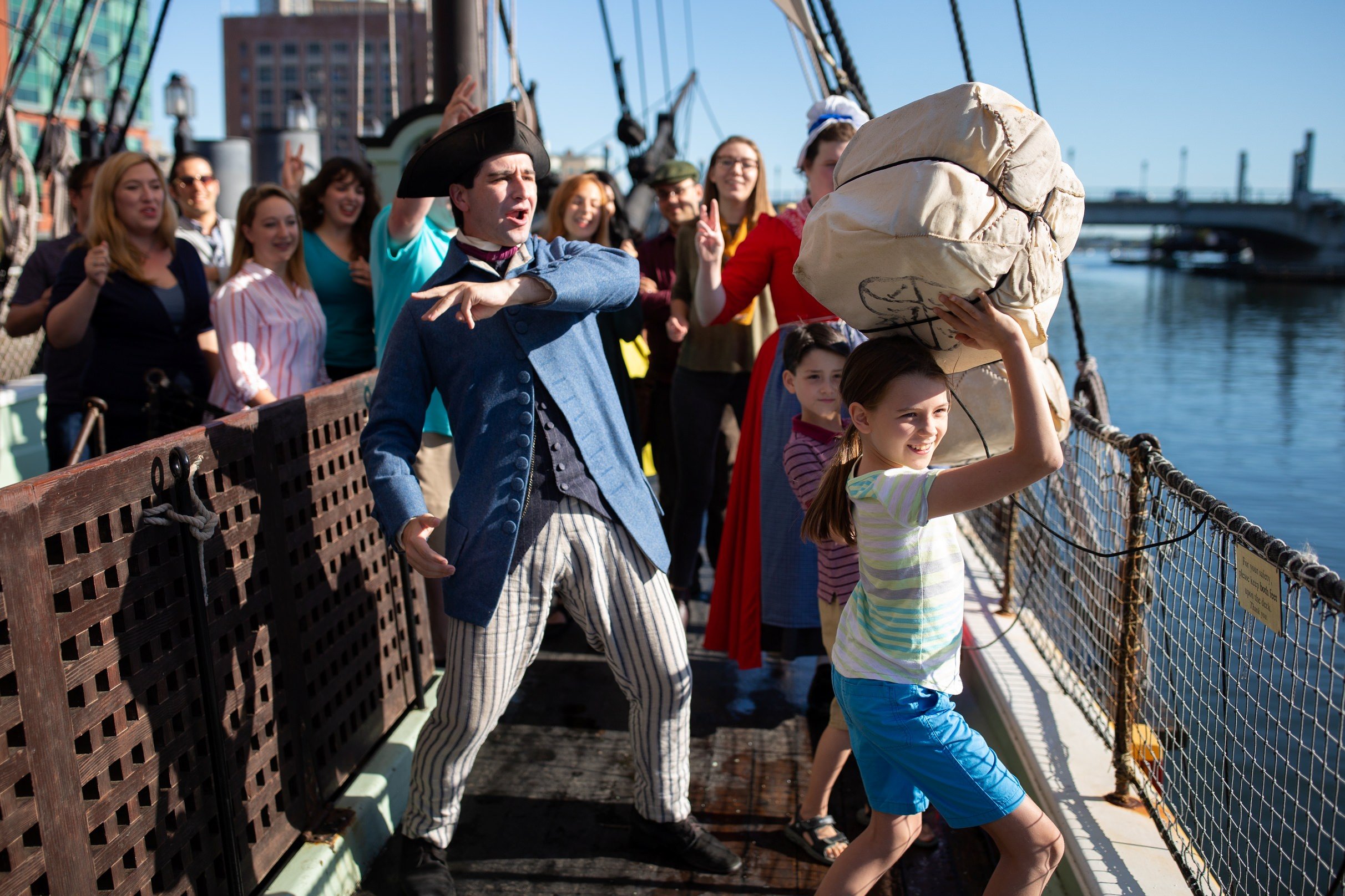 Interactive Boston Tea Party Experience