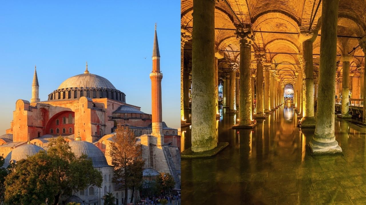 Istanbul Heritage Pass: Hagia Sophia, Basilica Cistern & Topkapi