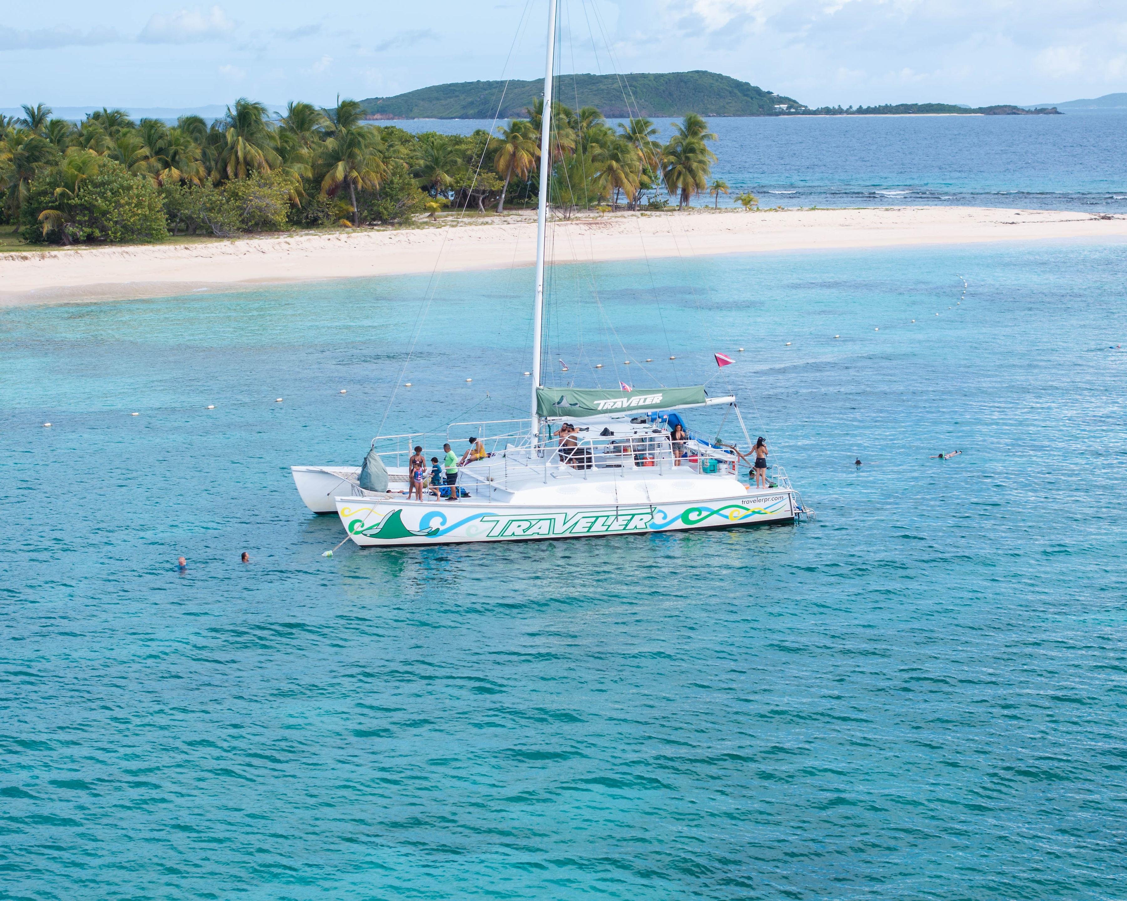 Icacos Island Catamaran & Snorkeling Adventure from Fajardo