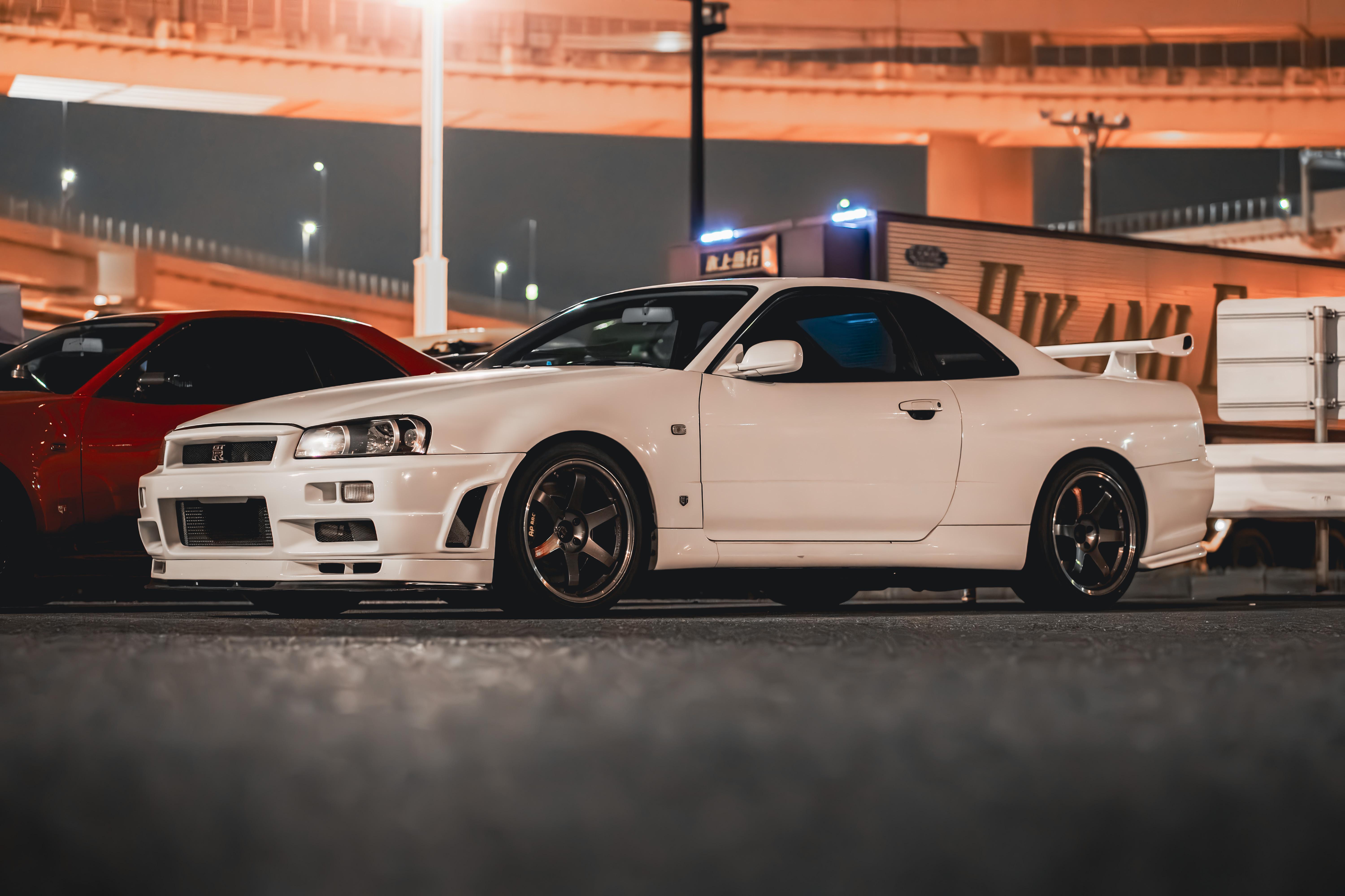 【450hp-700hp R34 GT-R】Daikoku PA, Tokyo: Private Tour