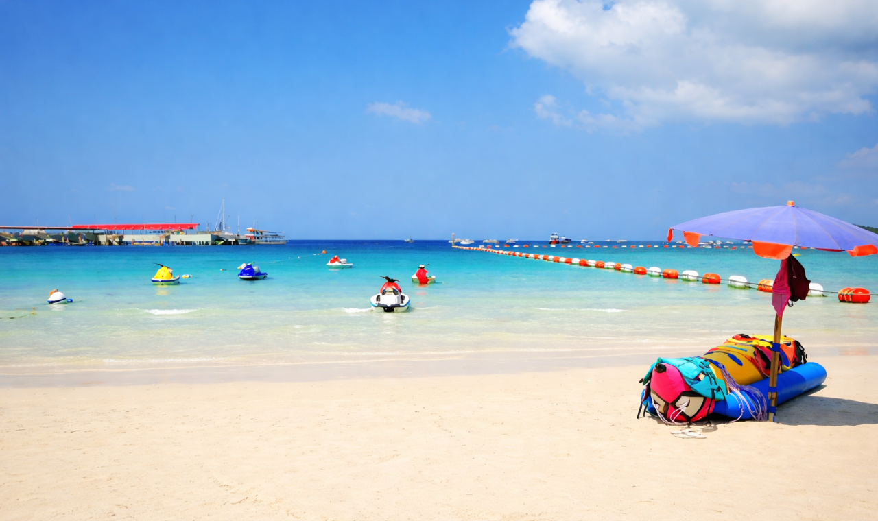 Coral Island Speedboat Escape with Indian Lunch